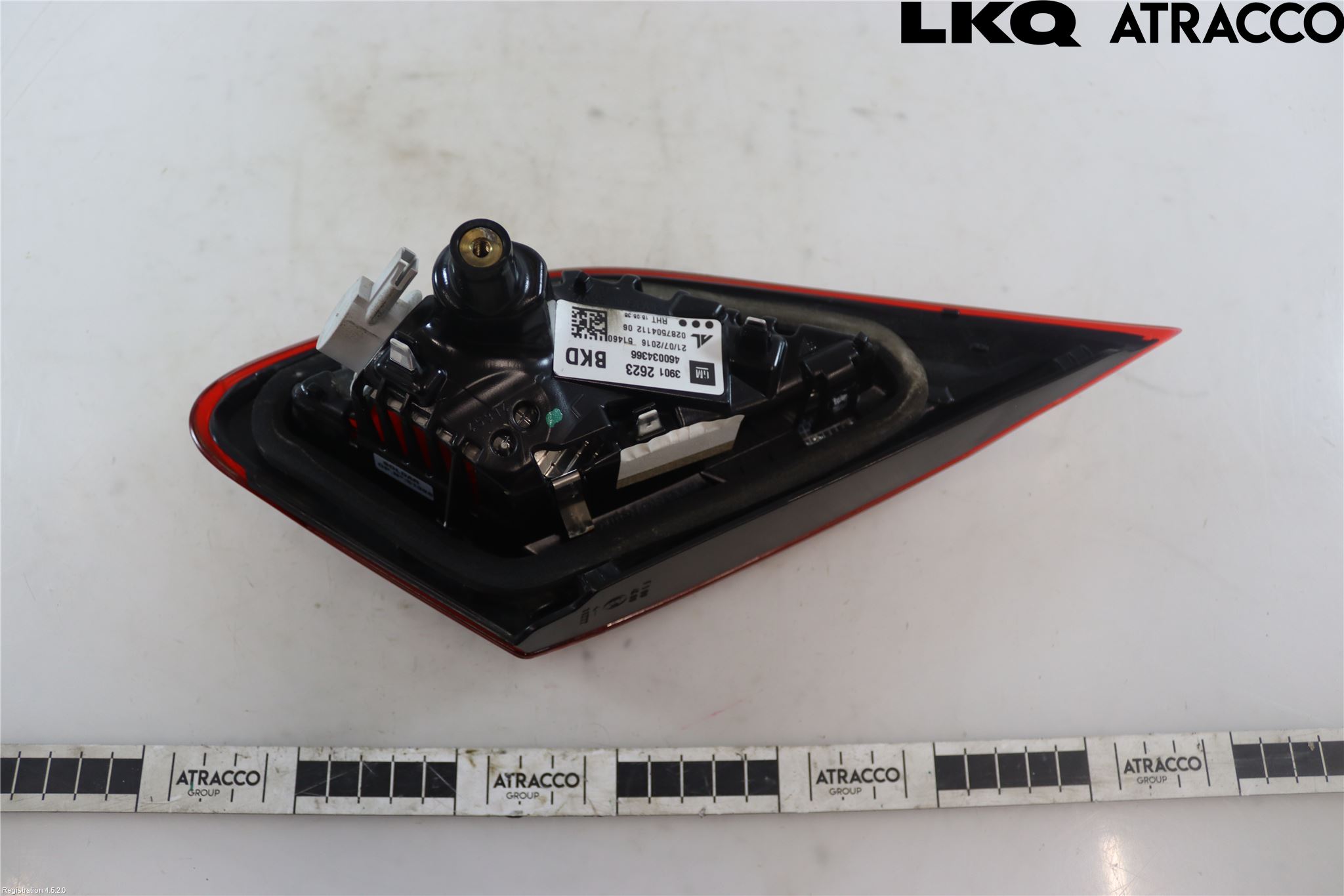 Opel CORSA E 15-19 Baklykt Venstre  På Luke(Indre