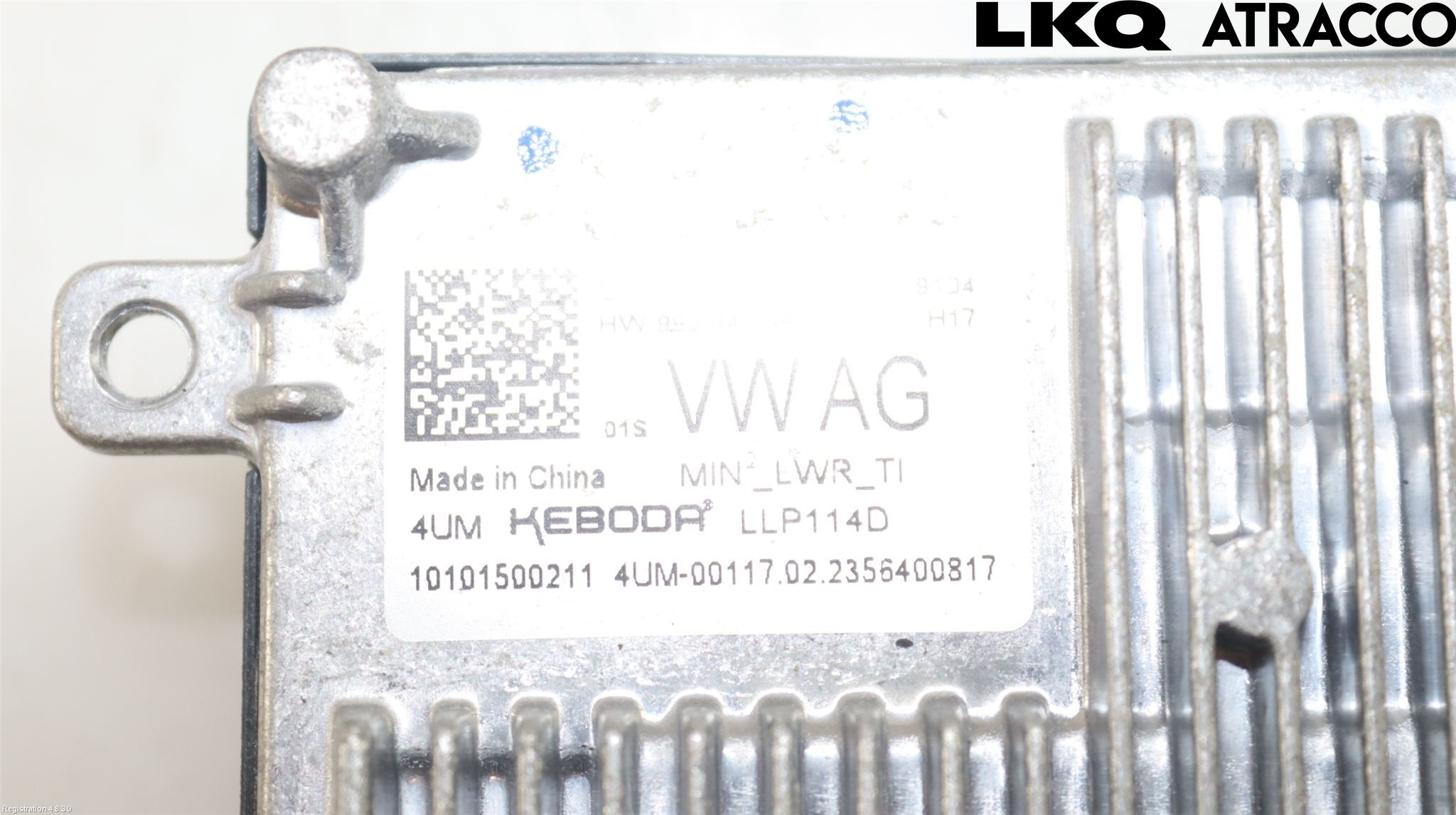 Volkswagen VW ID.3 21- Styreenhet Xenon