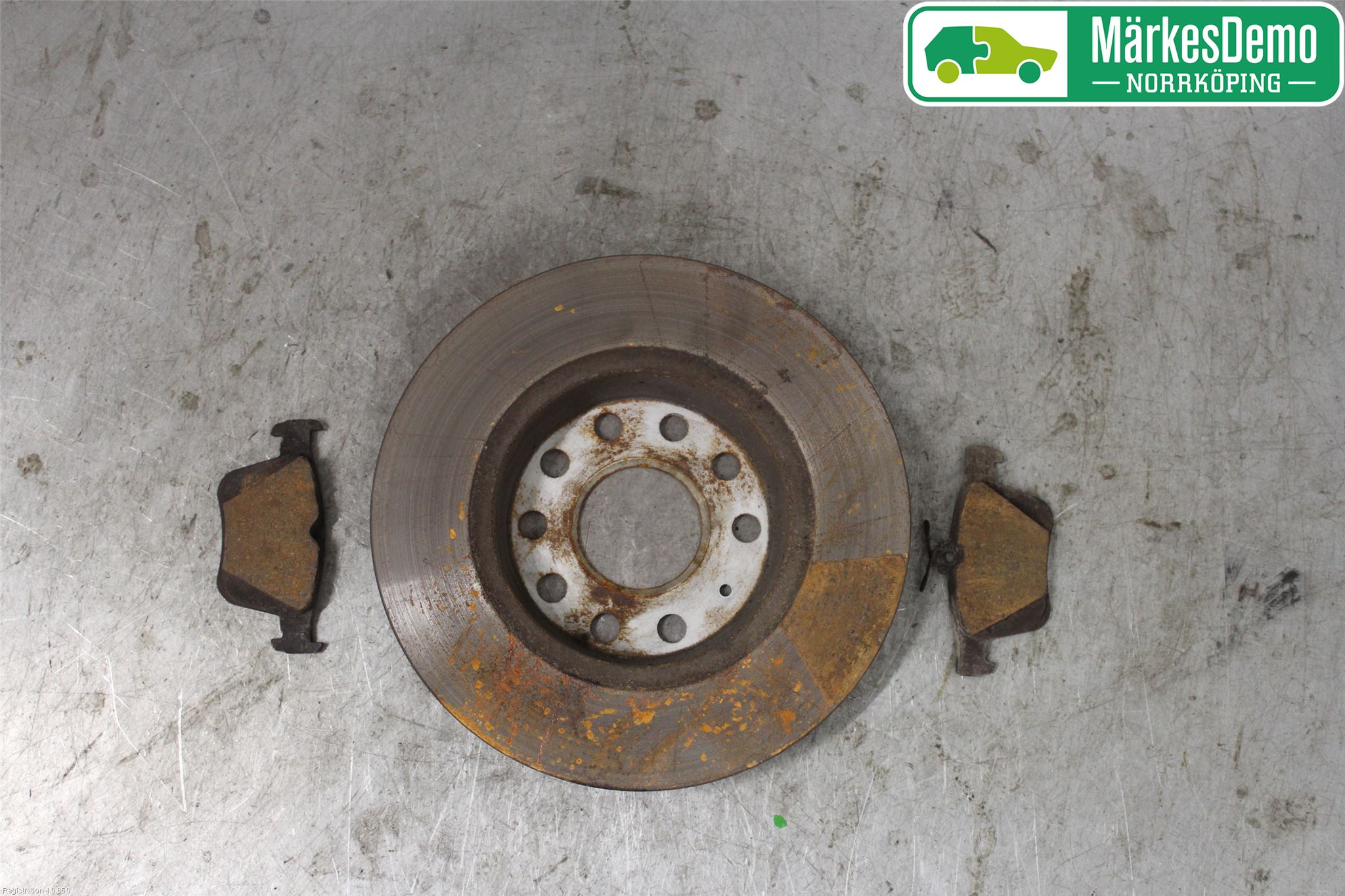 Audi A3/S3 8V 13-20 Bremseskive Bak