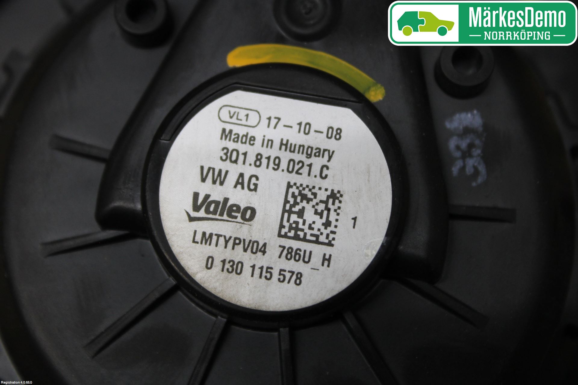 Volkswagen VW TIGUAN 16-24 Varmeapparat Viftemotor