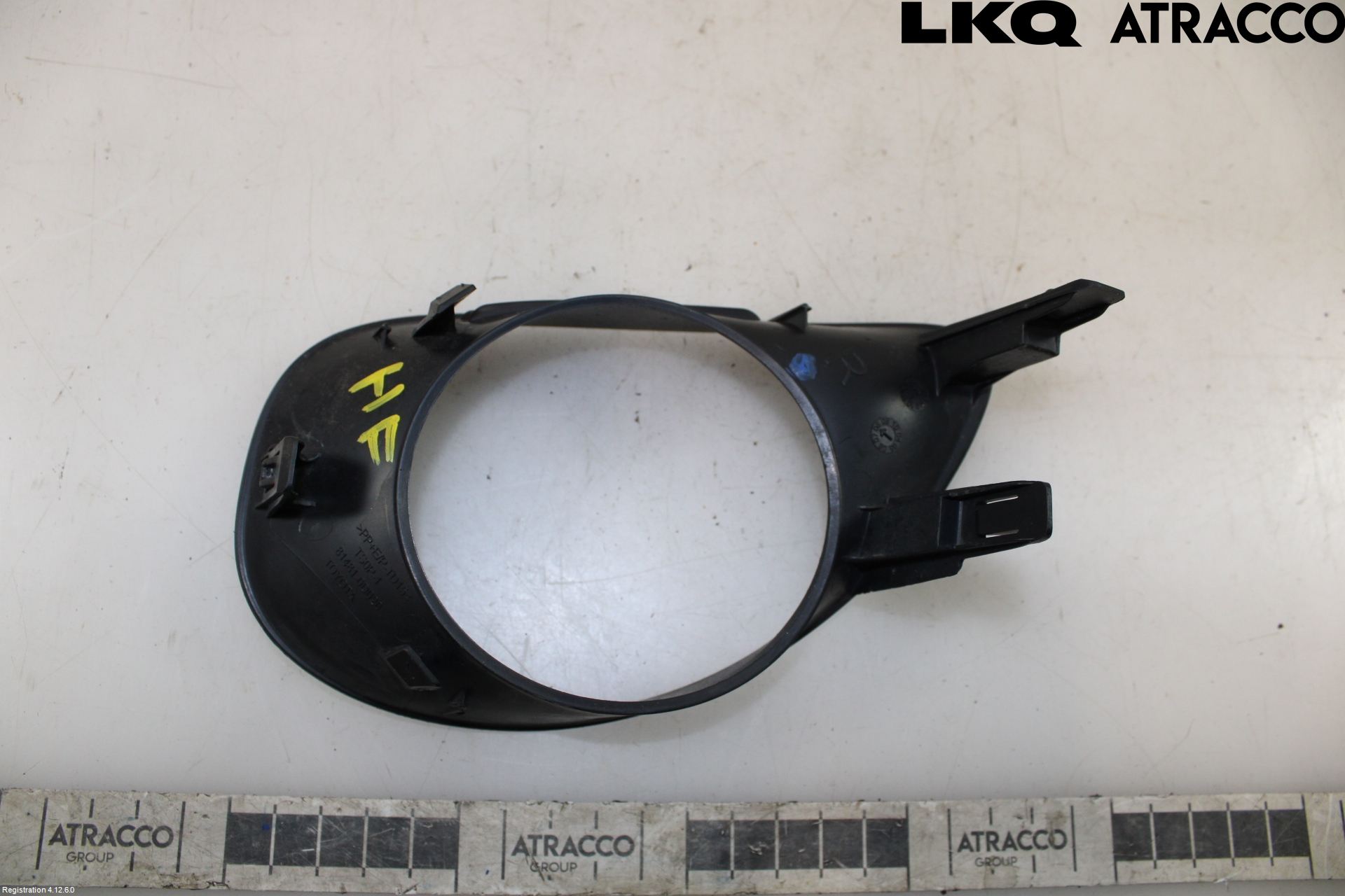 Toyota YARIS XP90 06-11 Frontlykt Kurve-Tåkelys Ramme