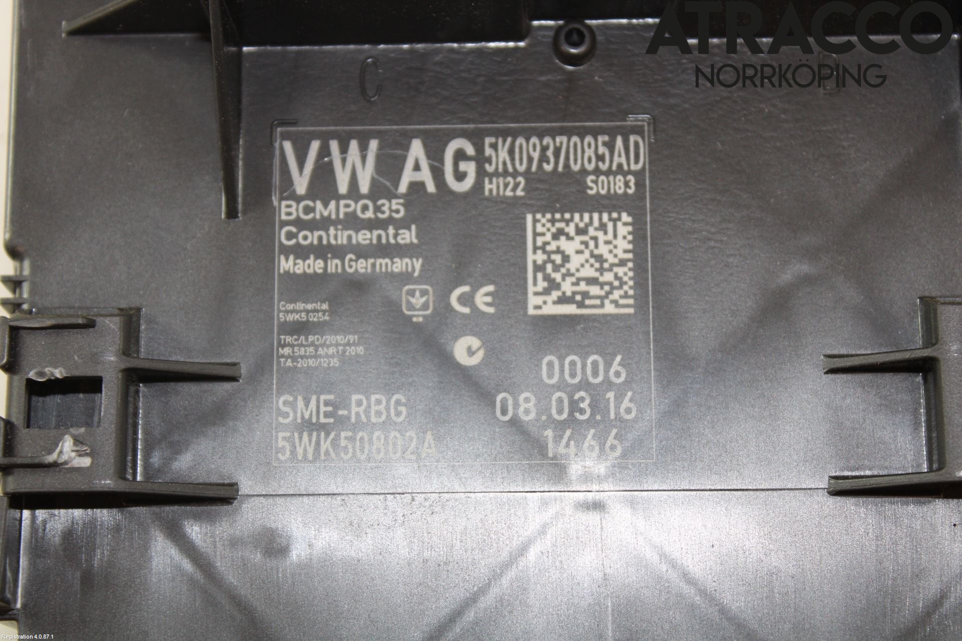 Volkswagen VW CADDY 16-20 Styreenhet Klima