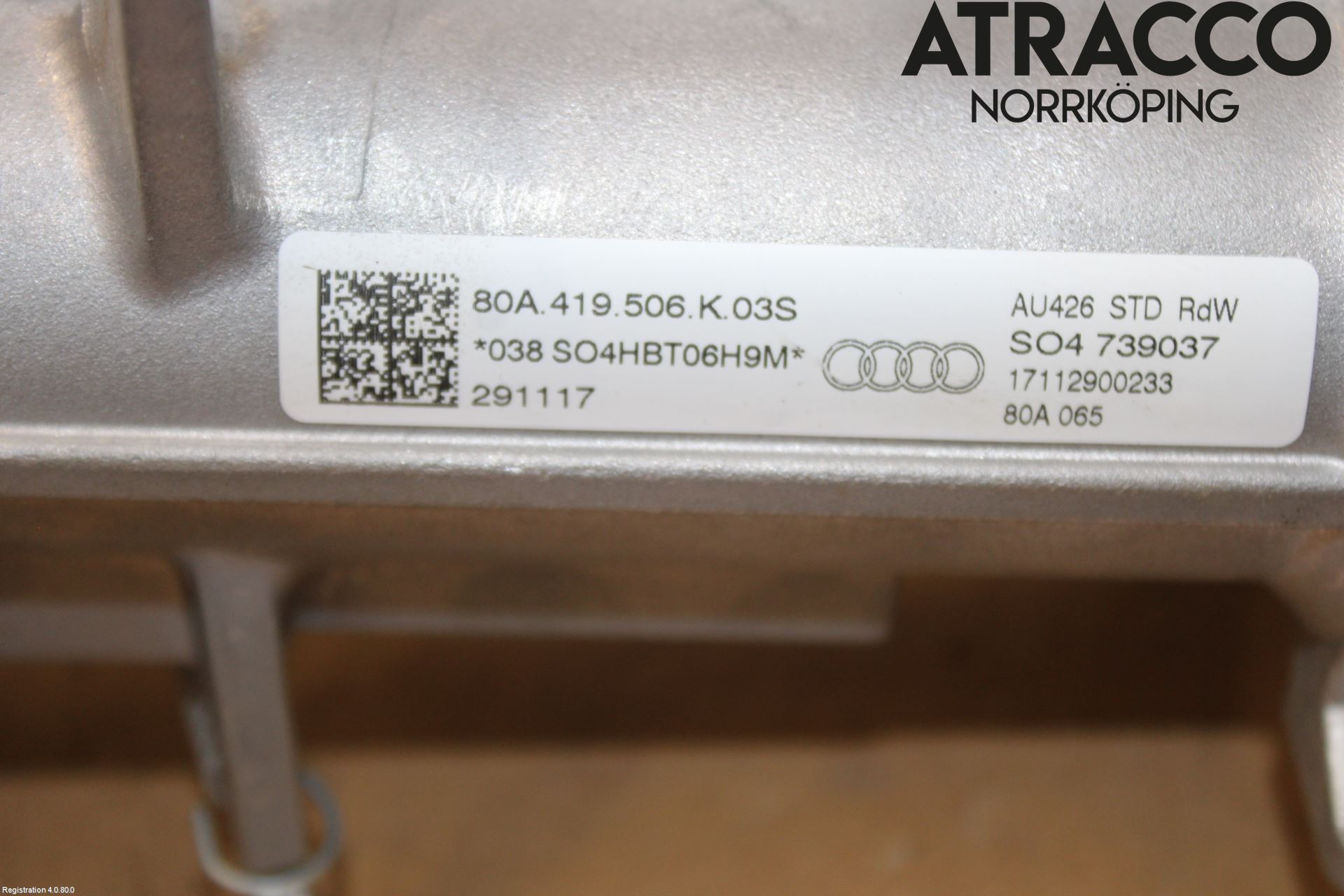 Audi Q5/SQ5 17- Rattakselaggregat Justerbart