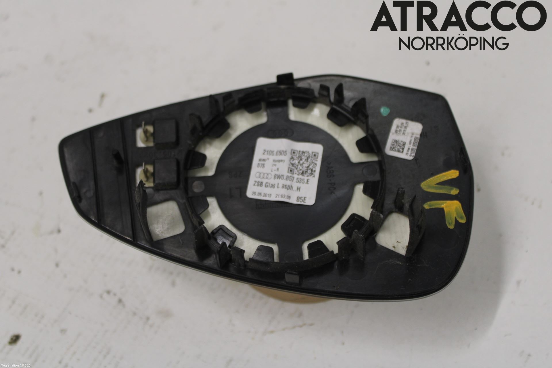 Audi A4/S4 B9 16-19 Speil V M-El Justering