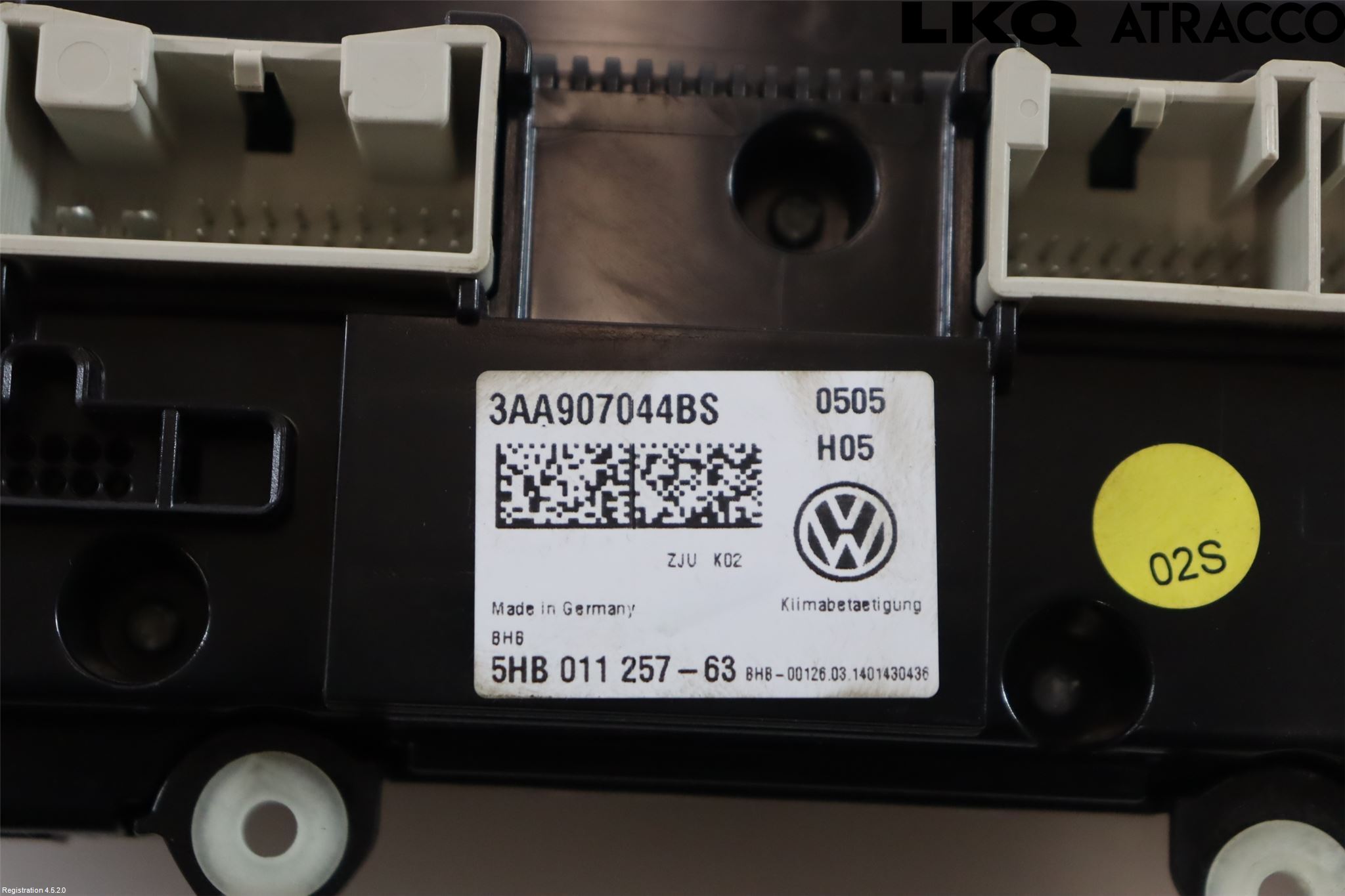 Volkswagen VW PASSAT 11-14 Varmeapparat Panel(Regulering)
