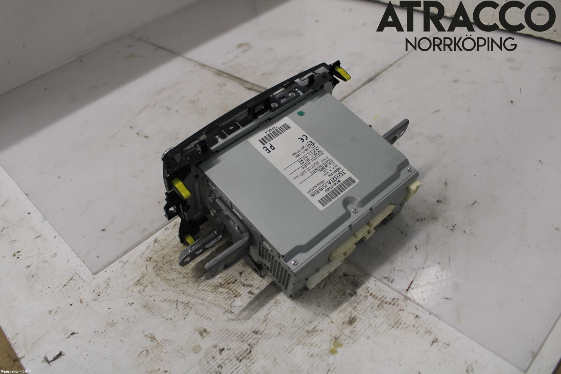 Toyota YARIS XP130 15-20 Stereo Radio Med Cd