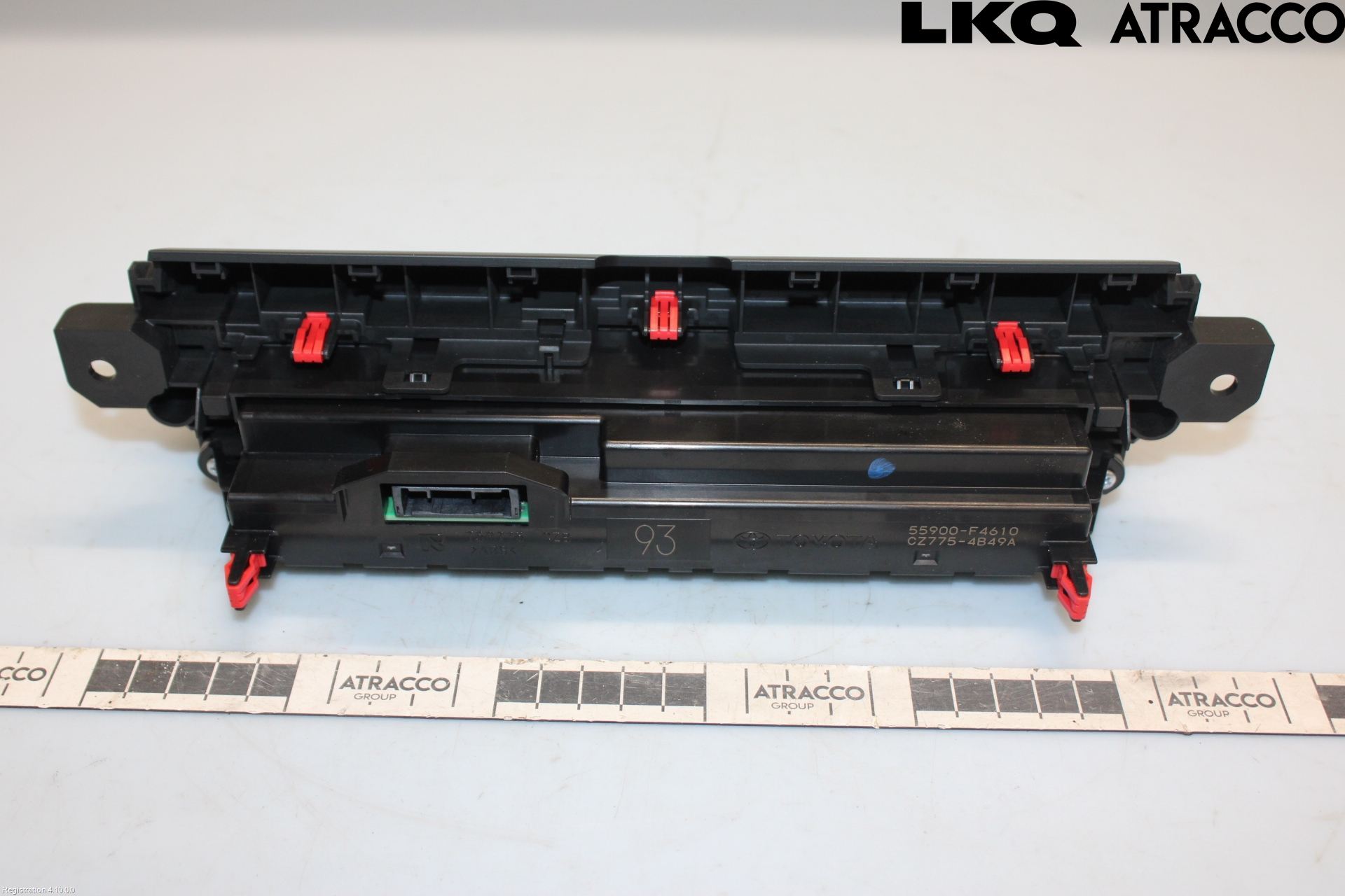 Toyota C-HR 24- Varmeapparat Panel(Regulering)