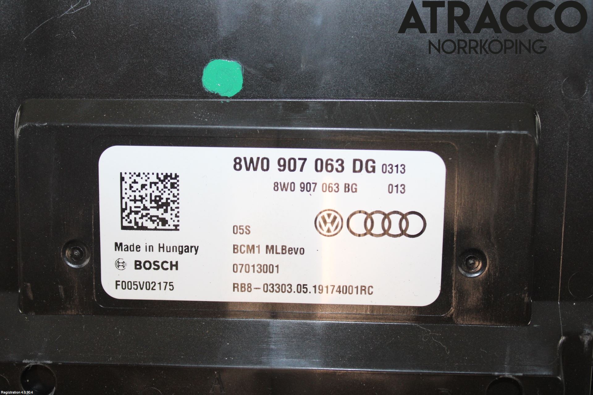Audi A4/S4 B9 20- Styreenhet Klima