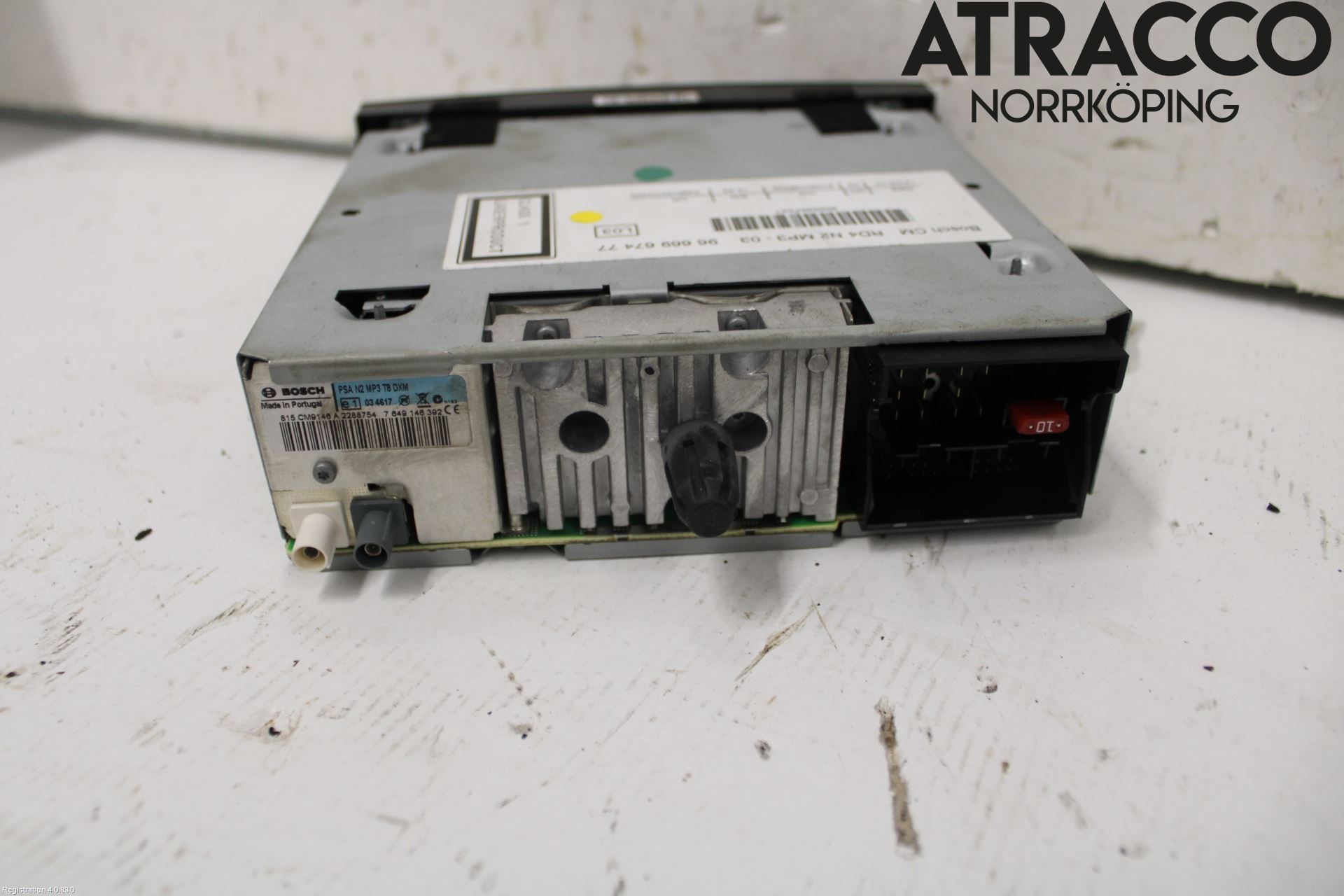 Peugeot 5008 10-16 Stereo Radio Med Cd