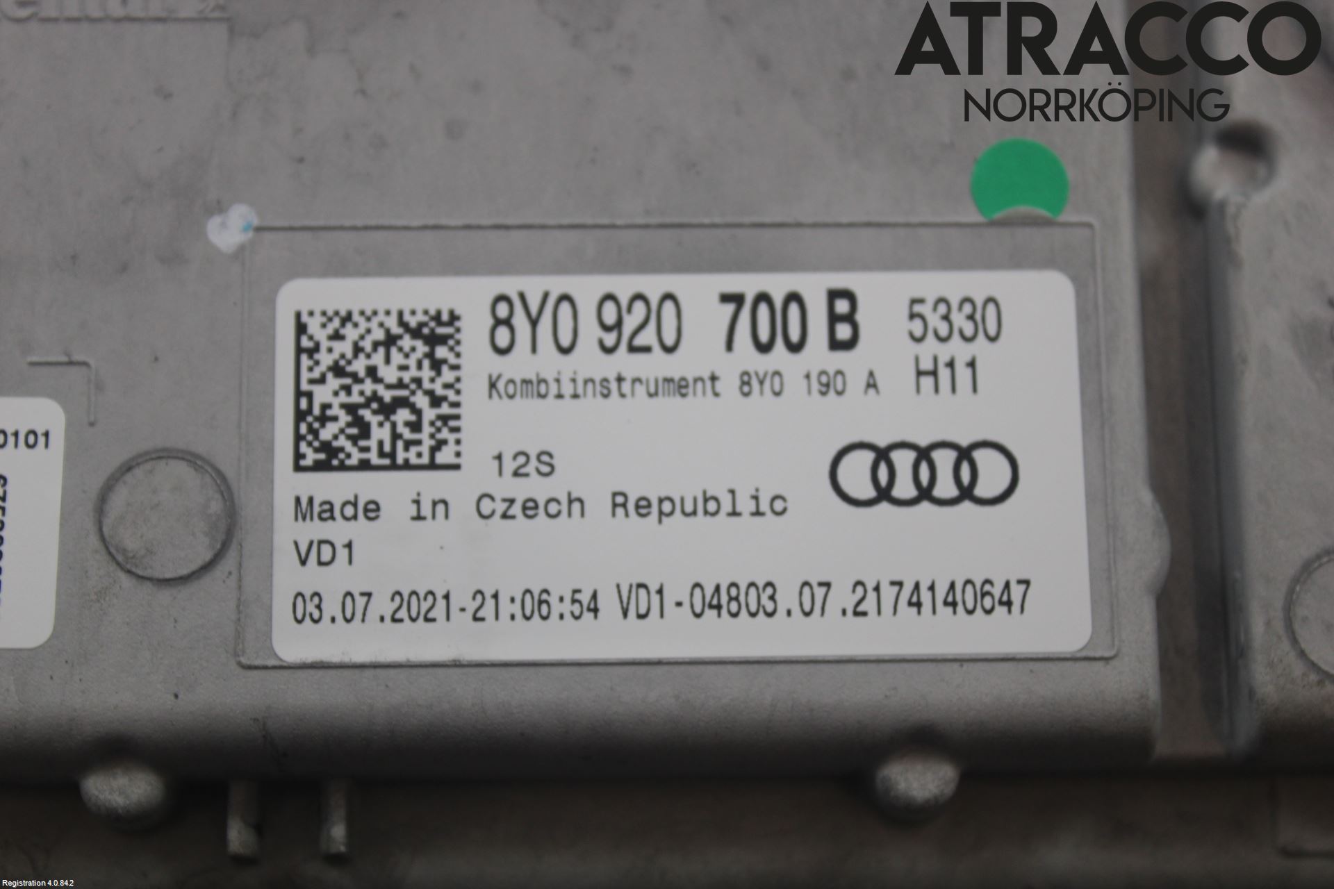 Audi A3/S3 8Y 21- Instr Kombinert