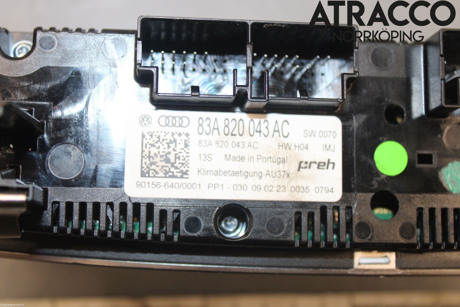 Audi Q3 F3 19- Varmeapparat Panel(Regulering)
