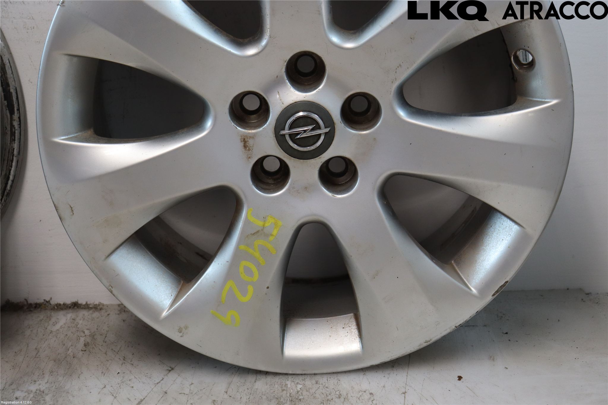 Opel ASTRA J 10-15 Felg Aluminium Sett 4Stk