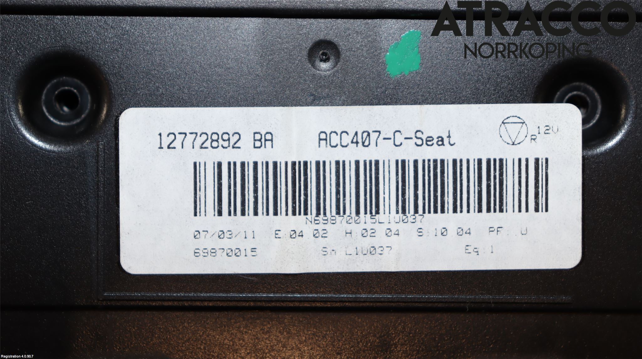Saab 9-3 VER2/VER3 08-15 Varmeapparat Panel(Regulering)