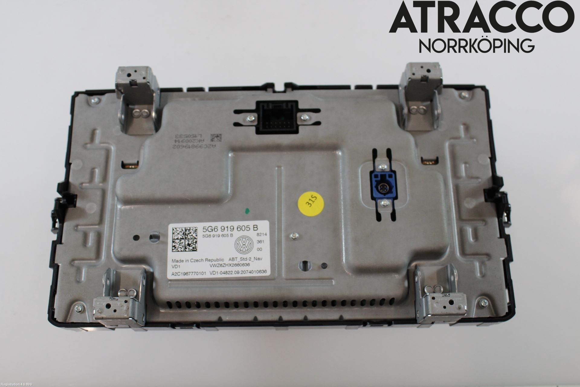 Volkswagen VW TIGUAN 16-24 Multifunktionsdisplay