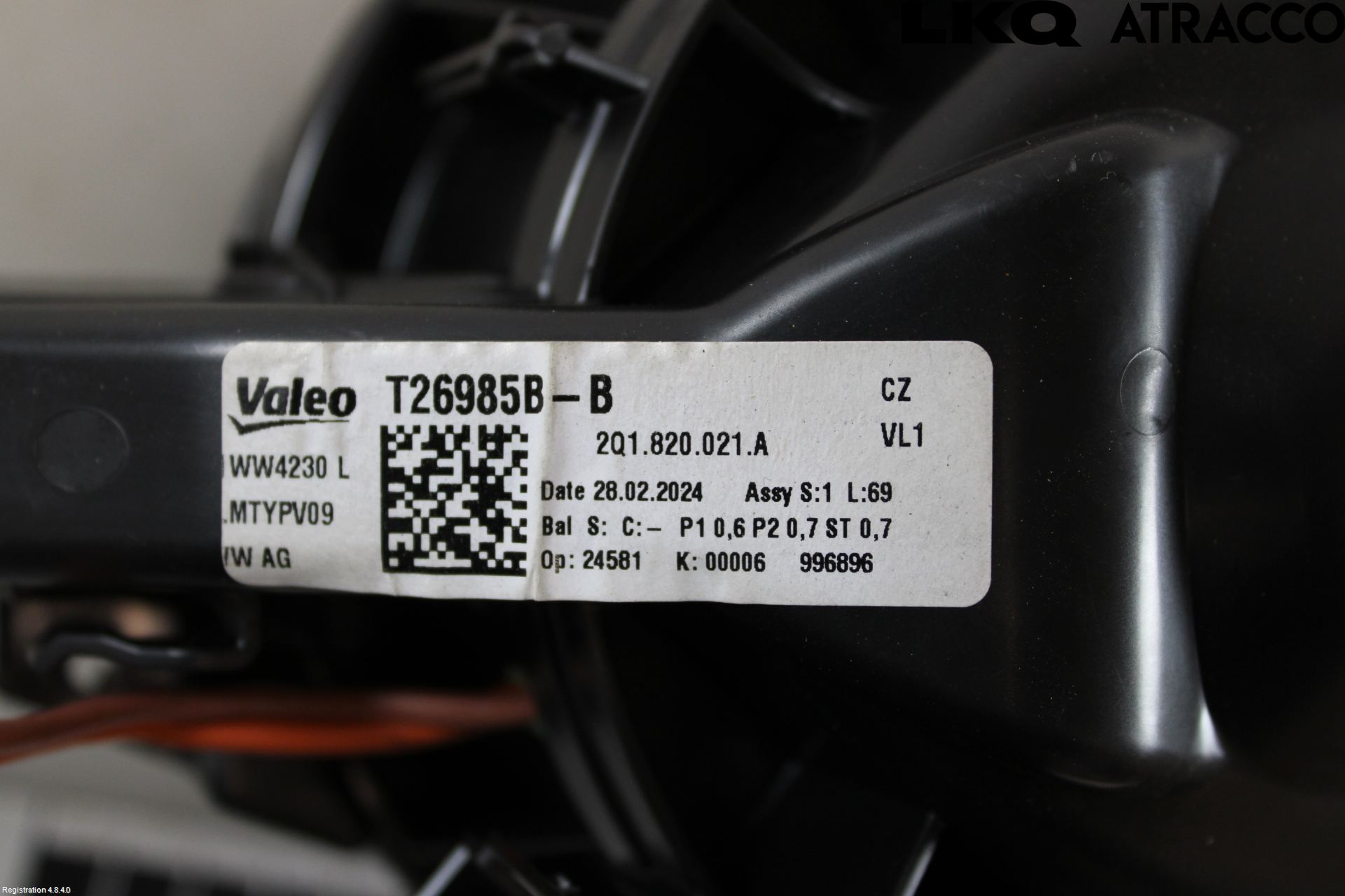 Skoda FABIA 22- Varmeapparat Viftemotor