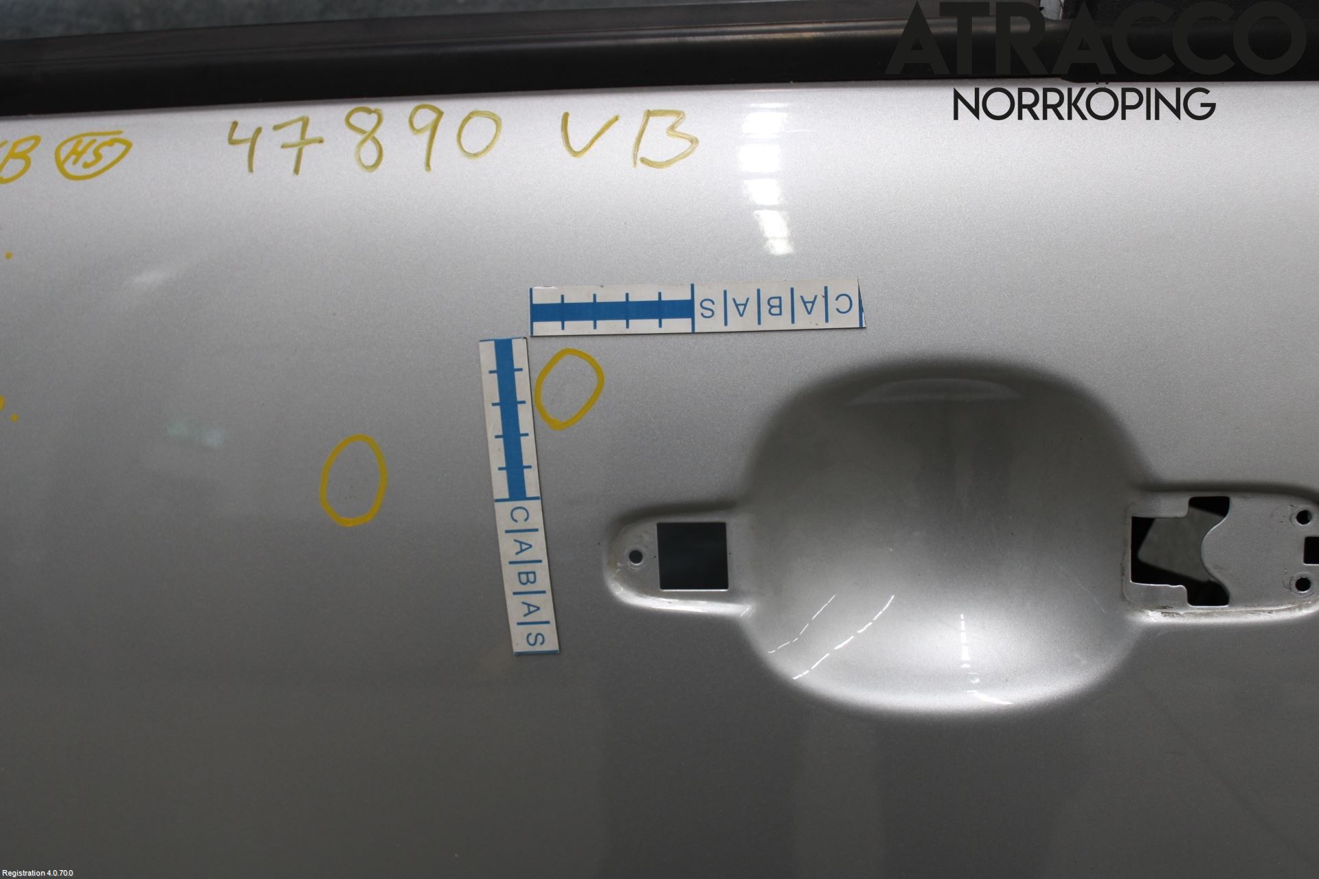 Citroen C3 05-10 Dør 4D Bak Venstre