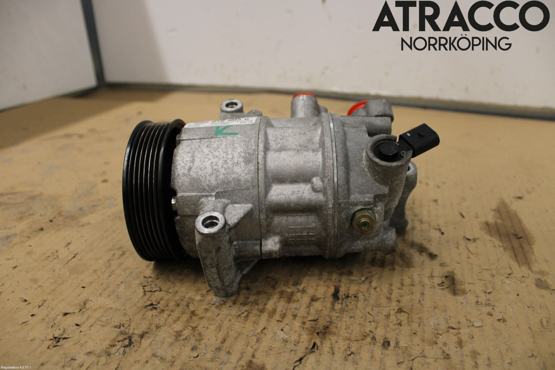 Volkswagen VW GOLF / E-GOLF VII 13-20 Varme Ac Kompressor