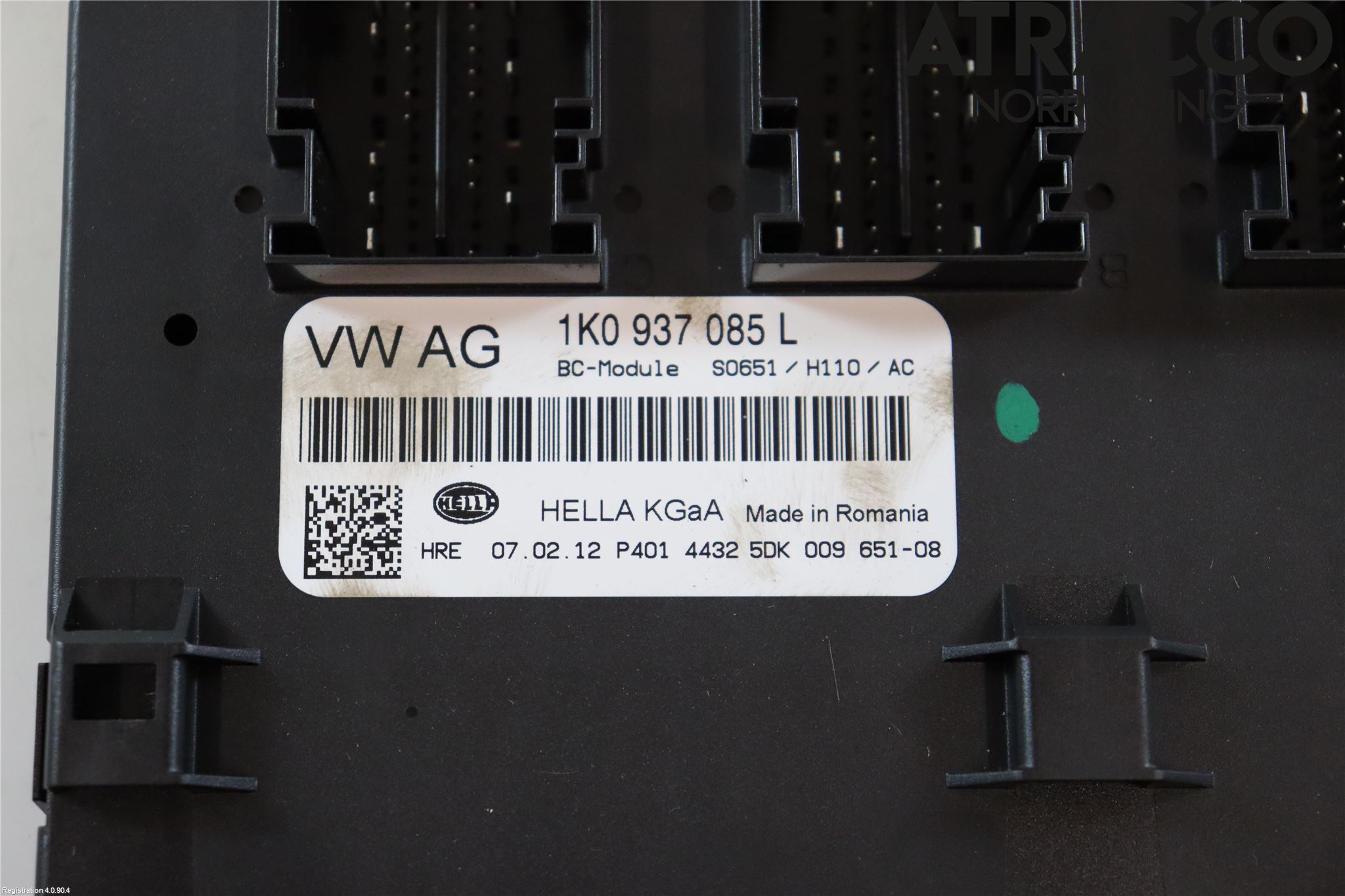 Volkswagen VW GOLF VI 09-13 Styreenhet Klima