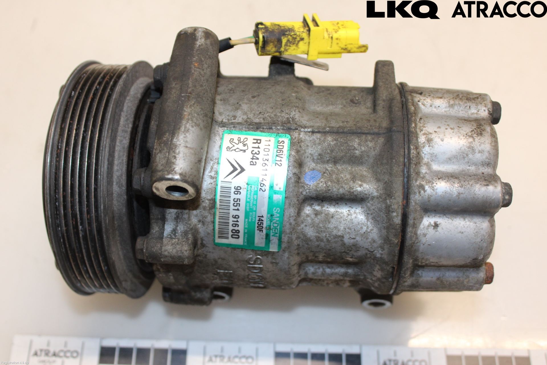 Citroen C2 Varme Ac Kompressor