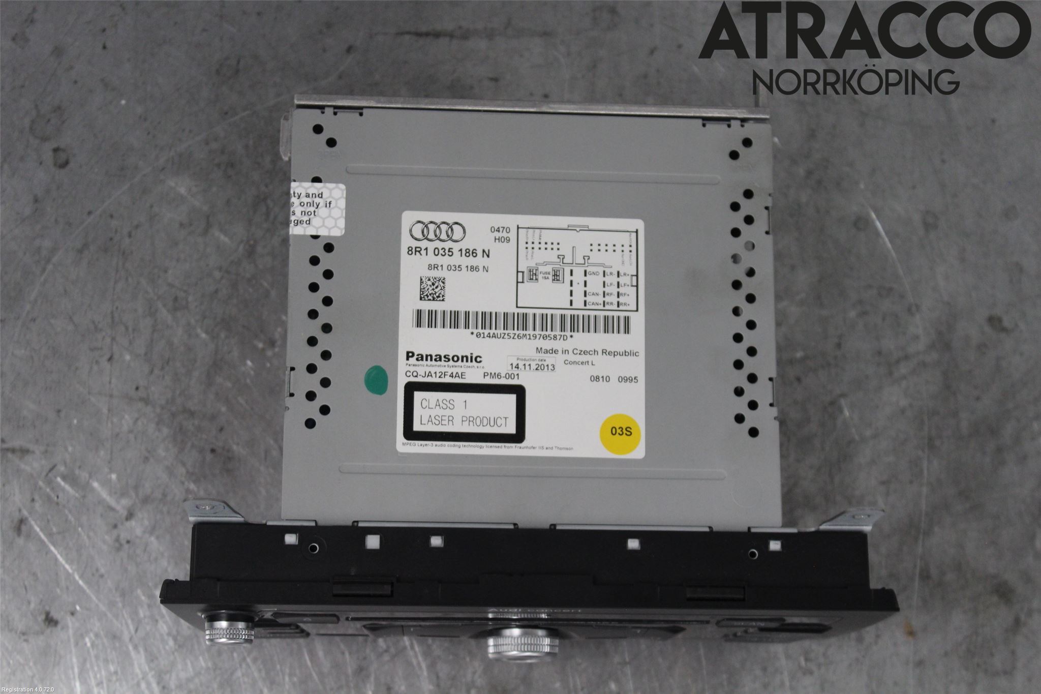 Audi A4 ALLROAD 09-16 Stereo Radio Med Cd