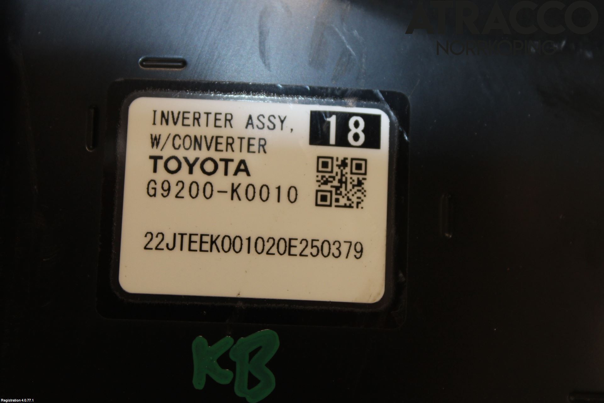 Toyota YARIS XP21 20- Inverter Hybrid
