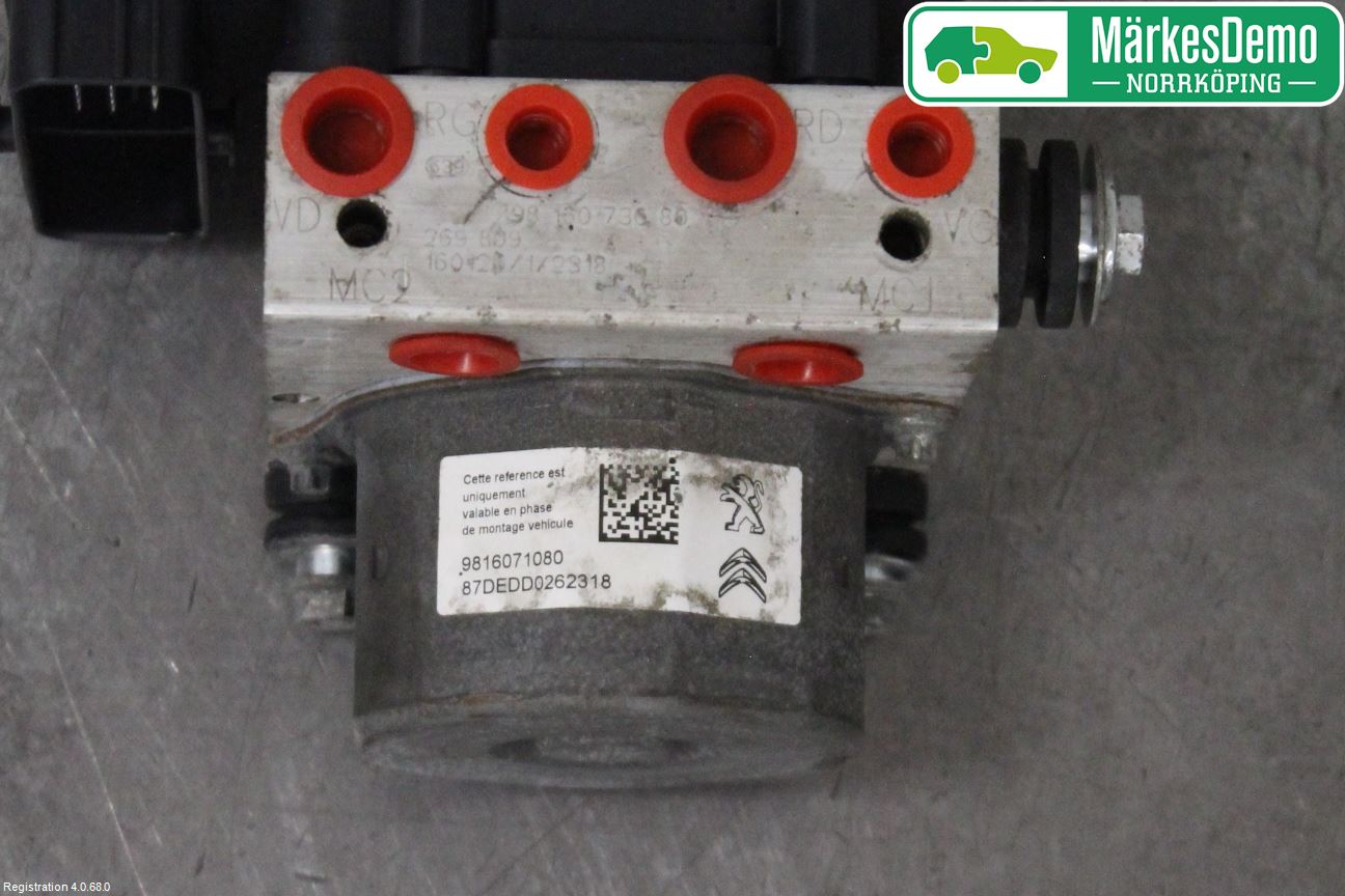 Peugeot 308 14-21 Abs Hydraulikkaggregat