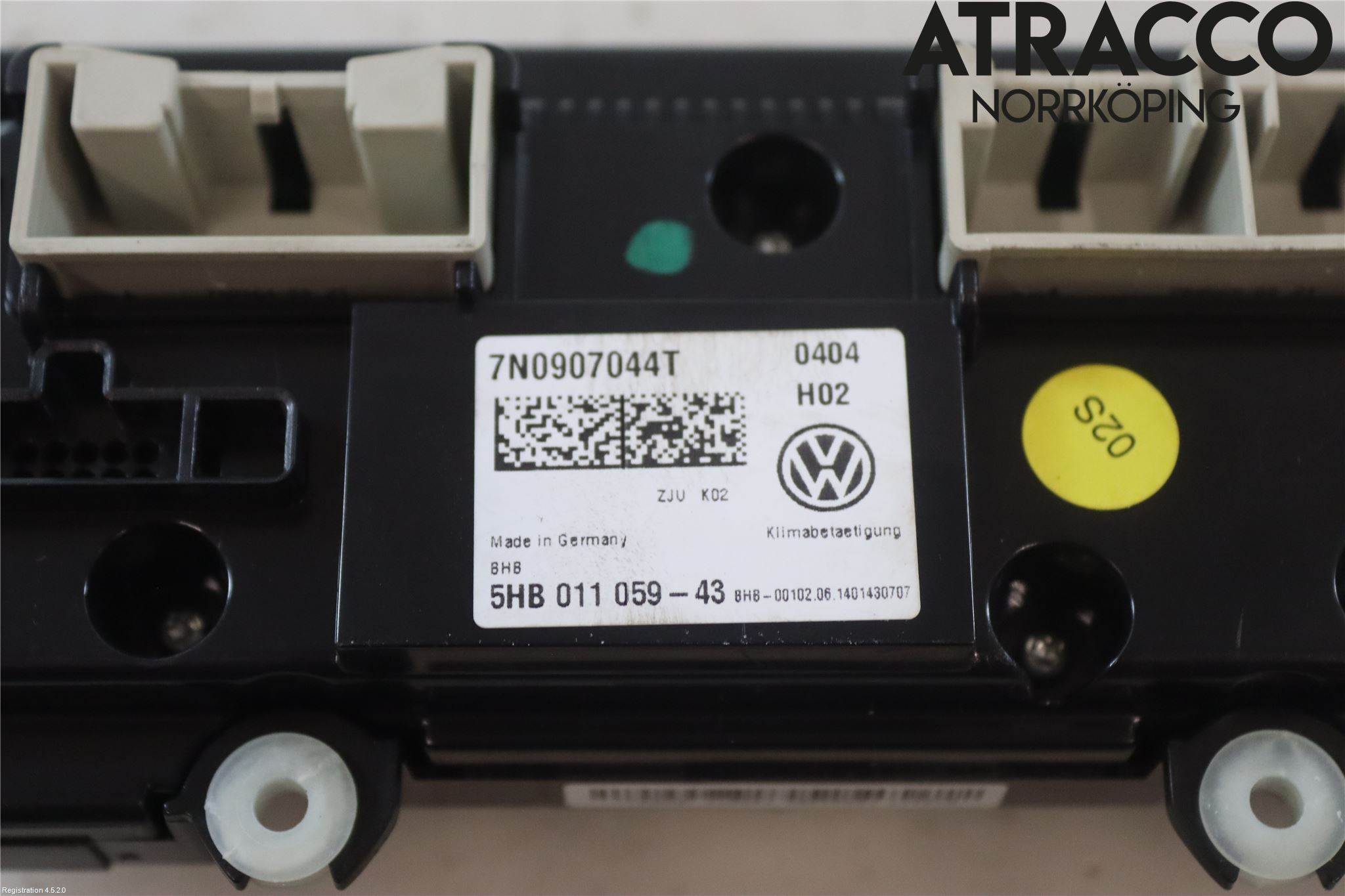 Seat ALHAMBRA 11- Varmeapparat Panel(Regulering)