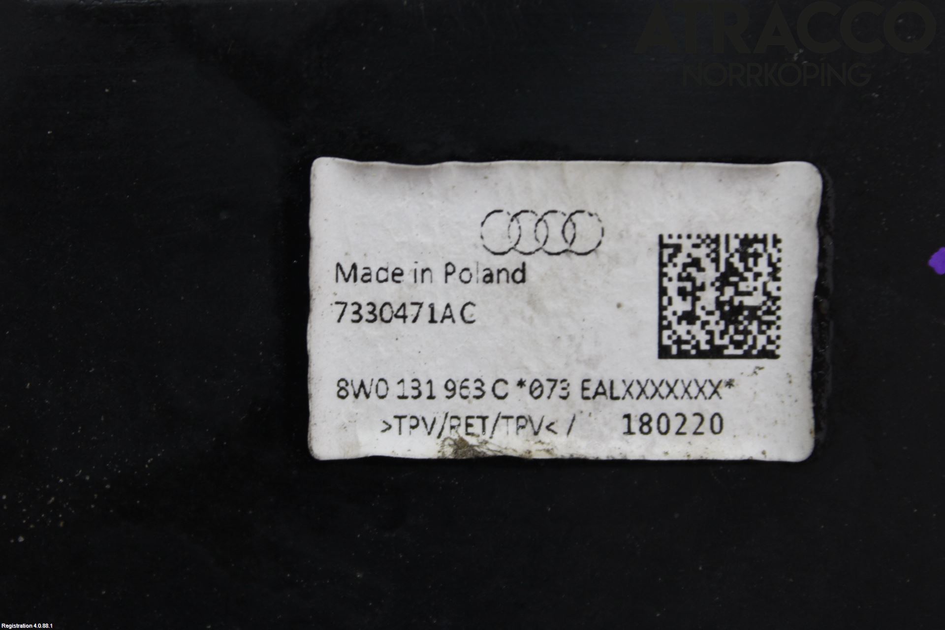 Audi A4/S4 B9 20- Drivstoff Påfyllingsrør - Slan