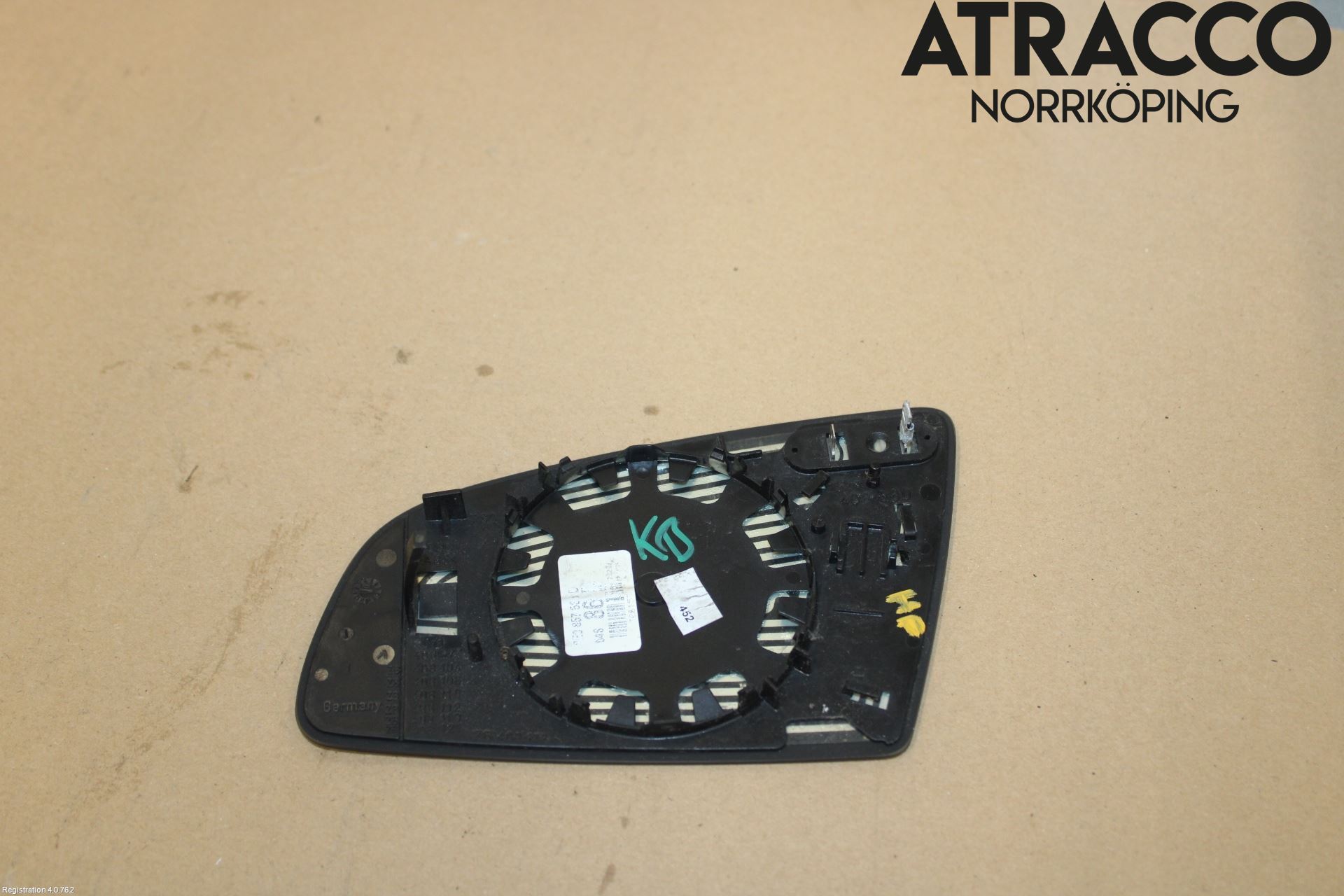 Audi A4/S4 05-07 Speil Glass H