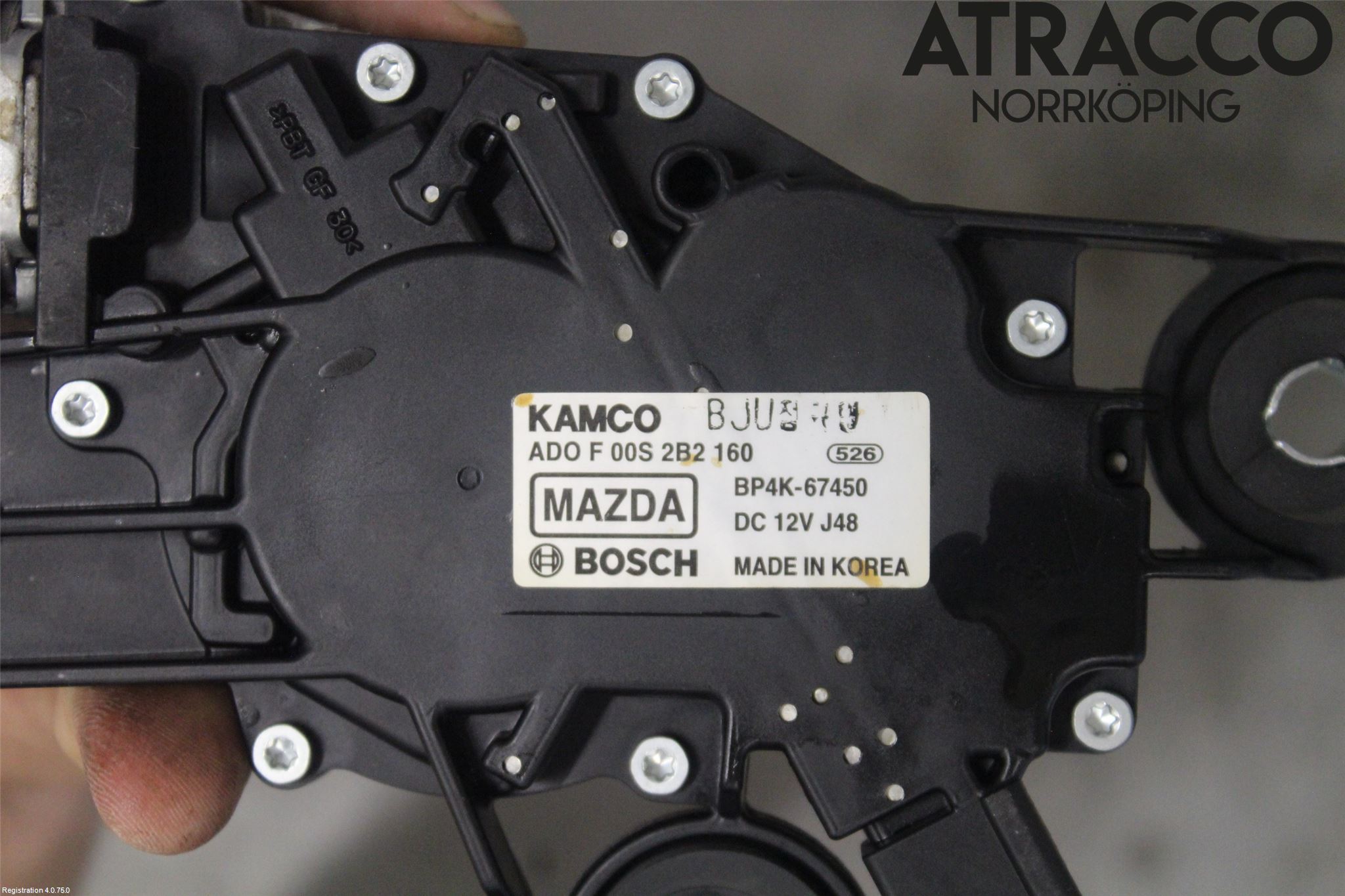 Mazda 3 I 07-08 Viskermotor Bakluke