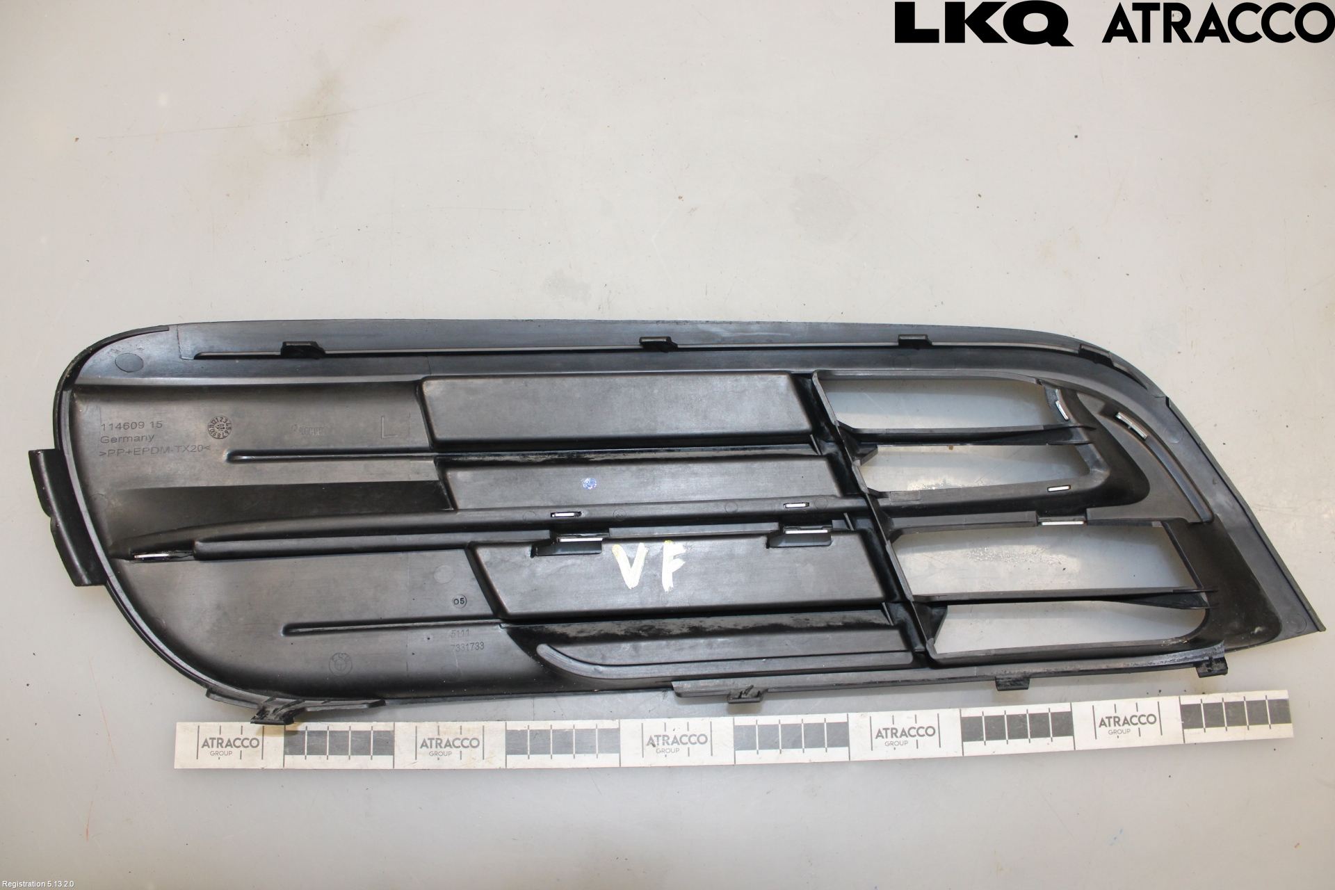 BMW 5 F10/F11/F18 09-17 Grilldel Venstre