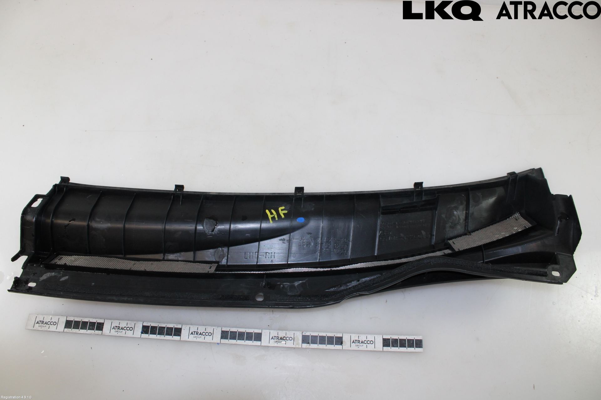 Toyota COROLLA 02-07 Visker Deksel-Grill-Under Frr