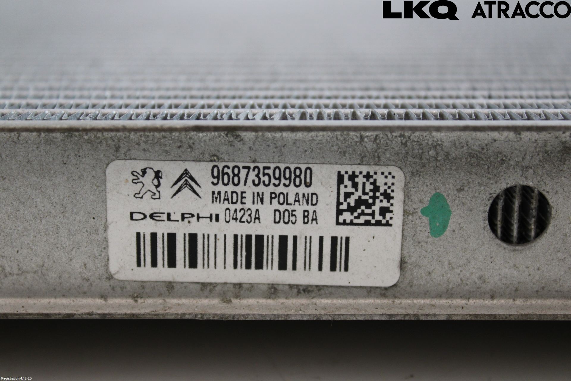 Citroen C5 08-17 Radiator Automat