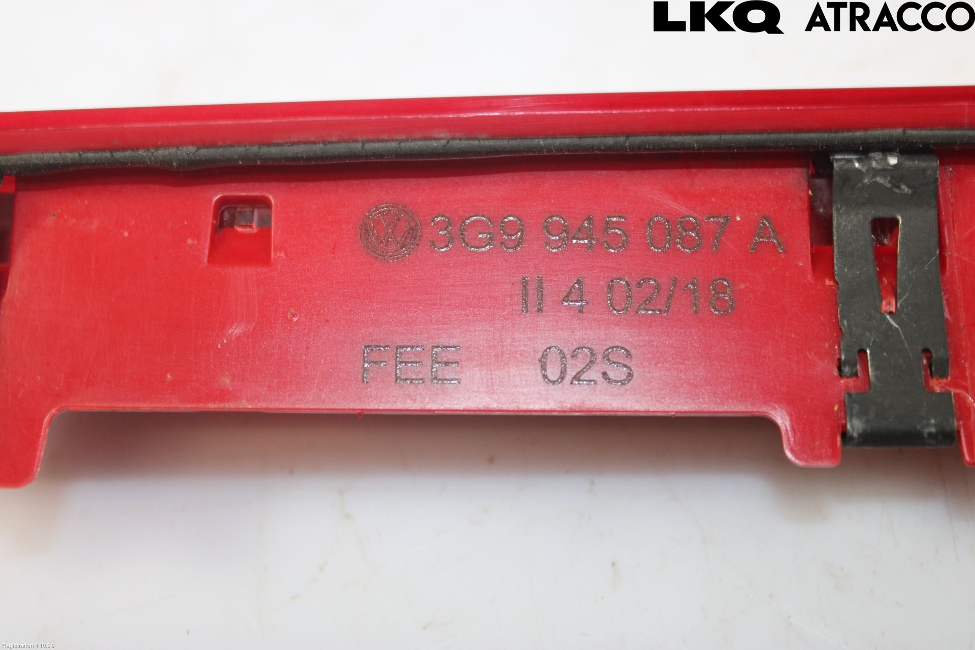 Volkswagen VW PASSAT 15-19 Bremselys Bakrute