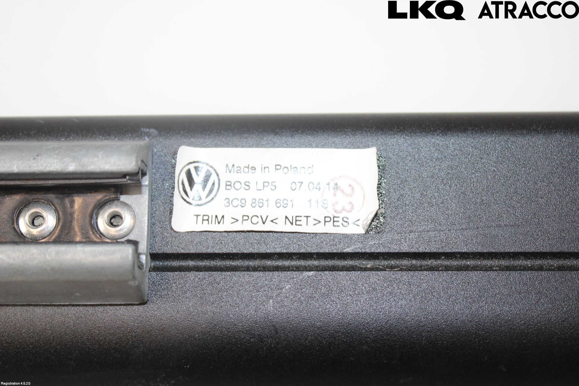 Volkswagen VW PASSAT 11-14 Innr Lastenett