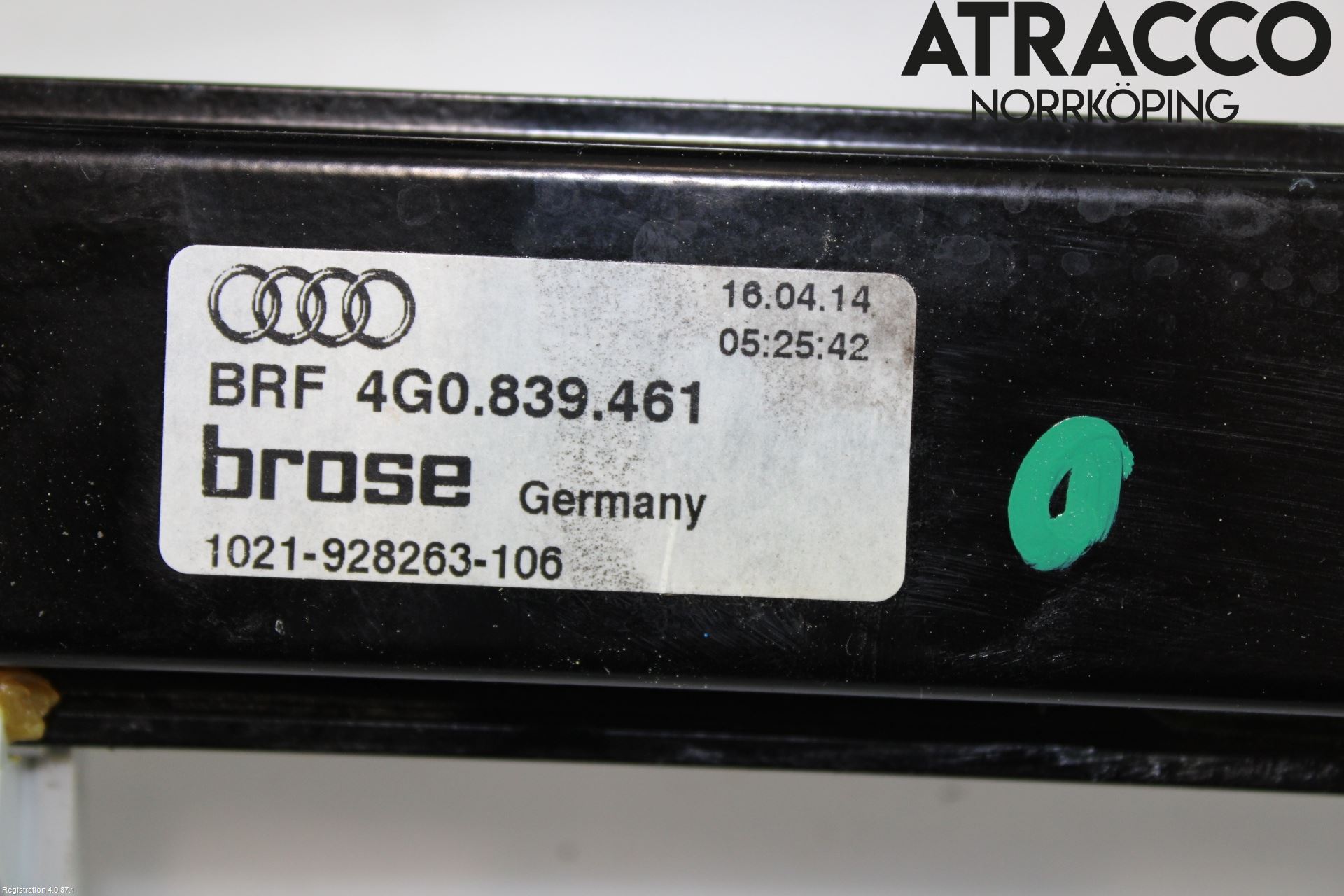 Audi A6/S6 4G 11-18 Vindusheis El Komp