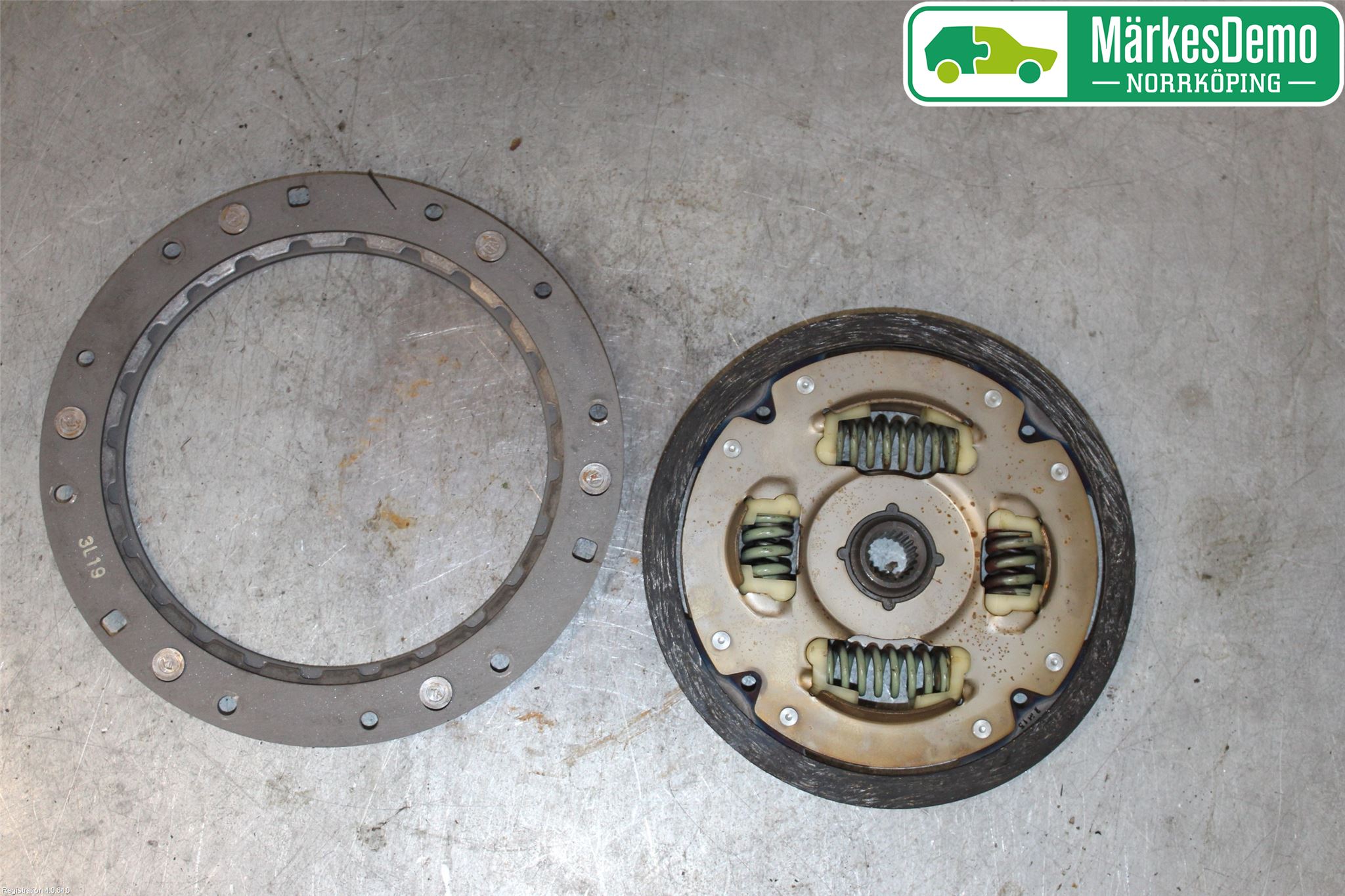 Toyota PRIUS NWH20 04-08 Clutch Trykkplate