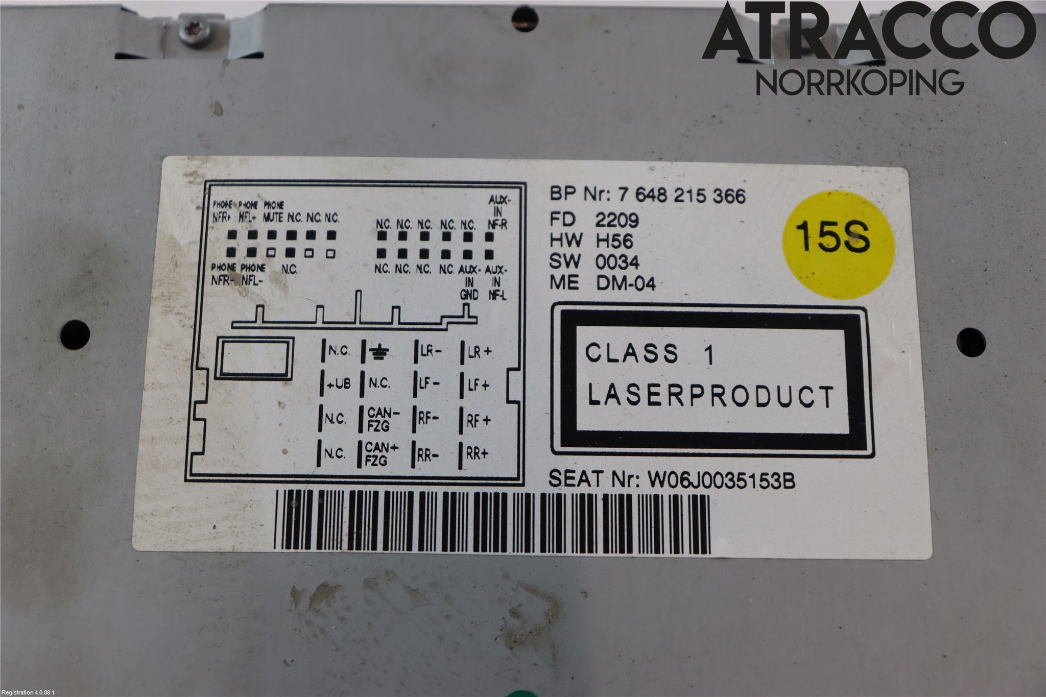 Seat IBIZA IV 08-16 Stereo Radio Med Cd