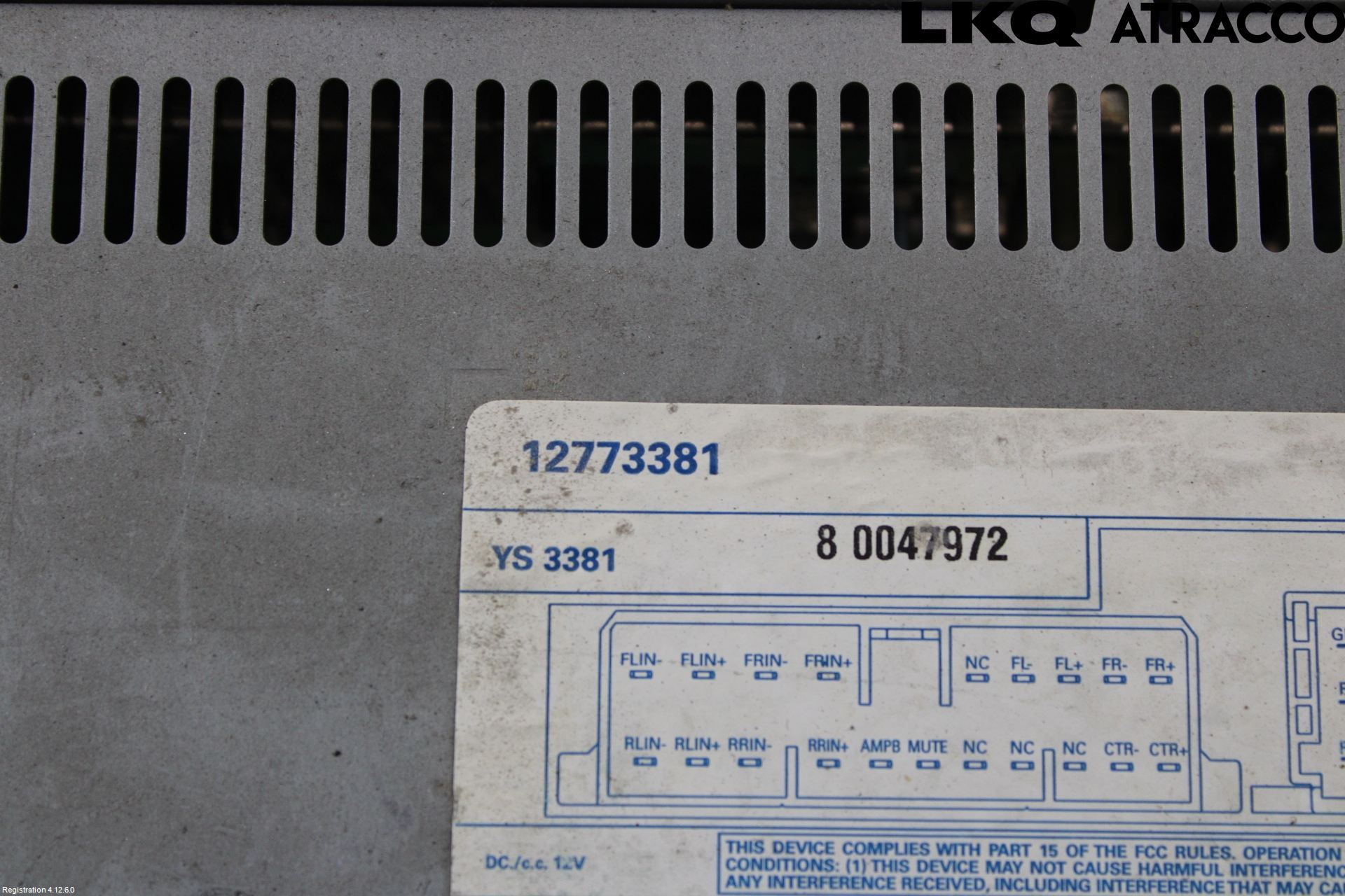Saab 9-3 VER2/VER3 08-15 Stereo Forsterker