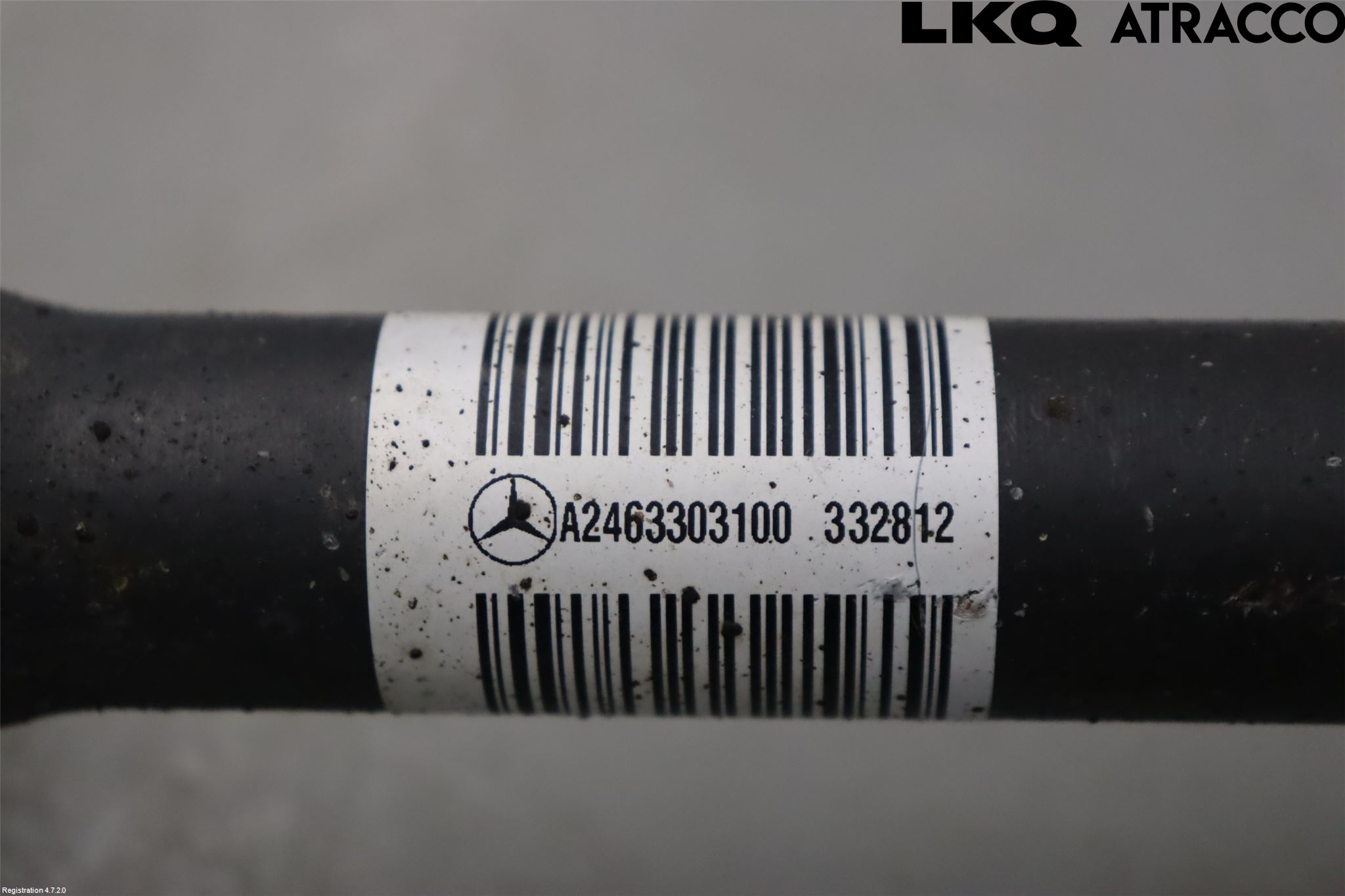 Mercedes-Benz MB B-KLASS (W246/W242) 12-19 Drivaksel Foran Kompl Venstre