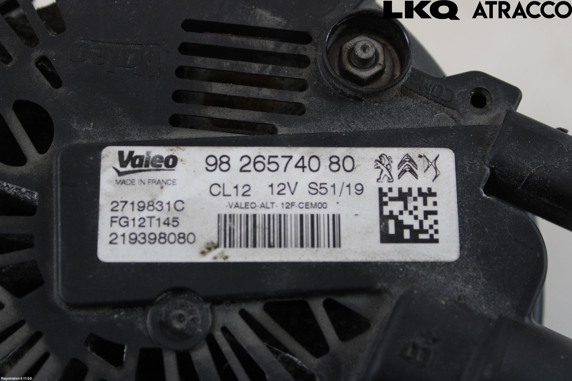 Peugeot 208/E-208 20- Dynamo