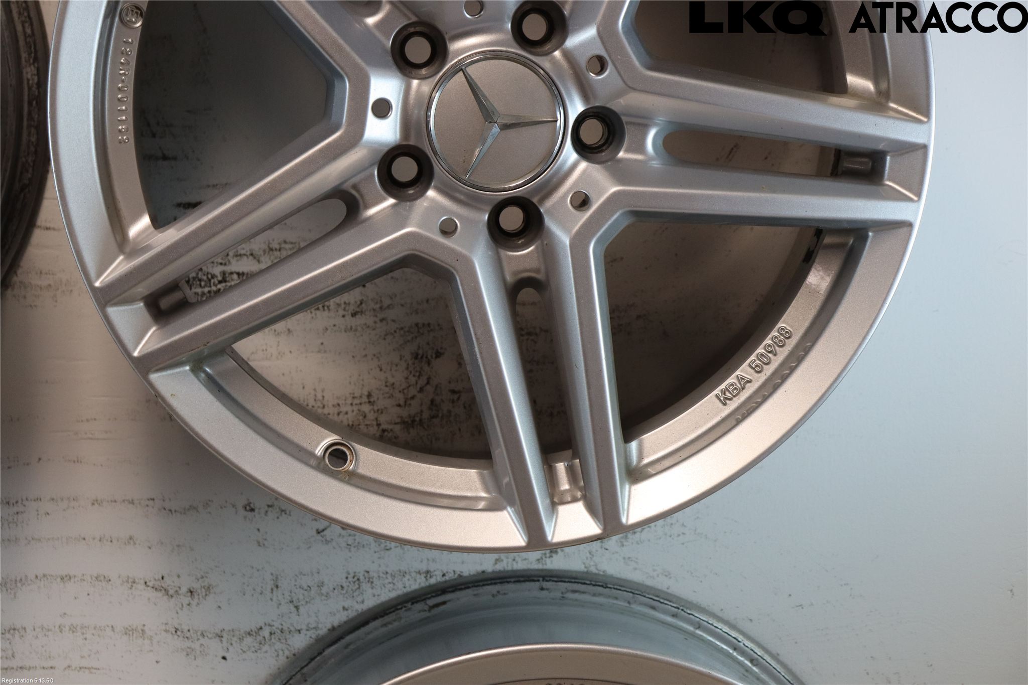 Mercedes-Benz MB C-KLASS (W205) 14-21 Felg Aluminium Sett 4Stk