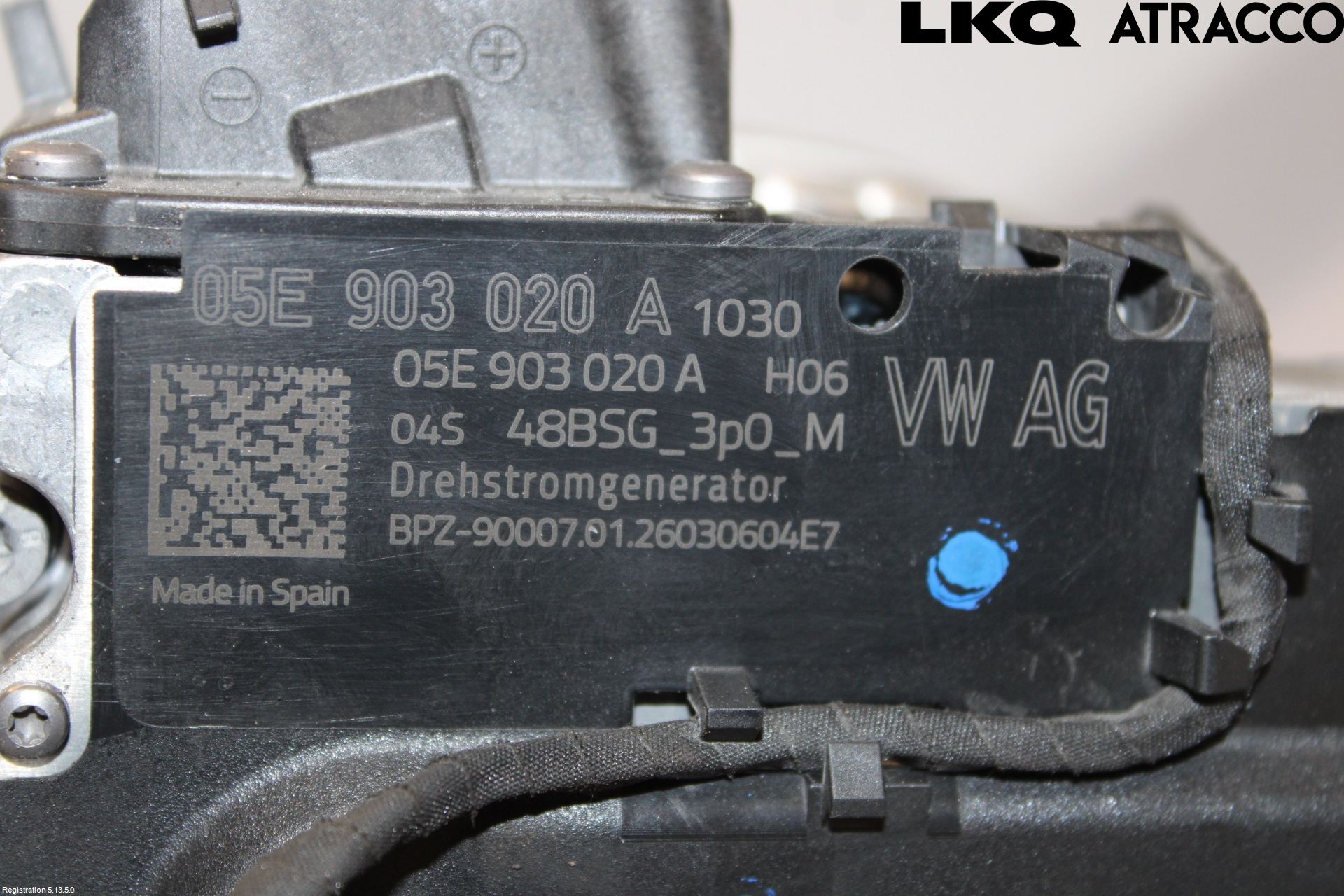 Volkswagen VW TIGUAN 24- Dynamo