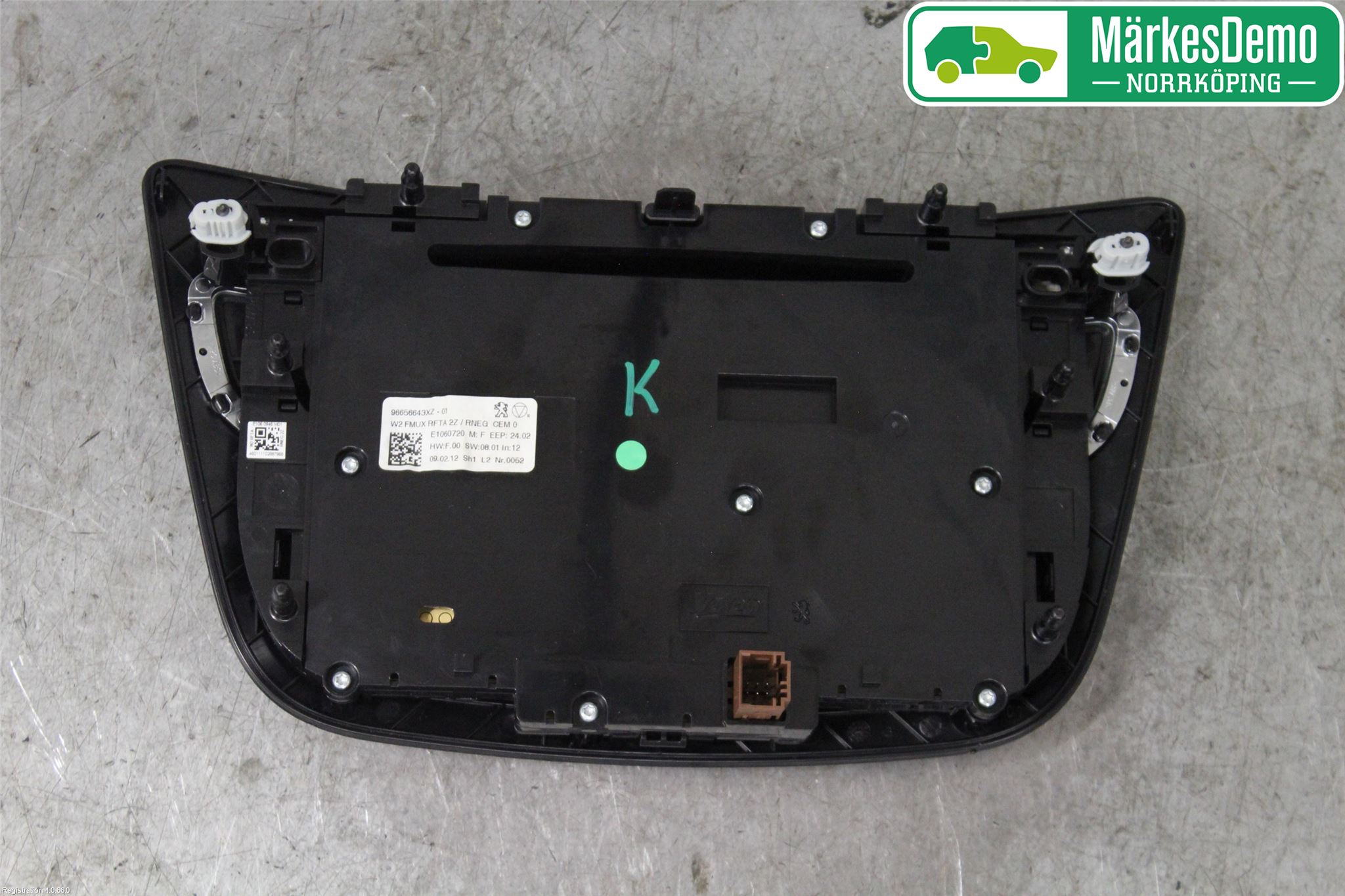 Peugeot 508 11-18 Varmeapparat Panel(Regulering)