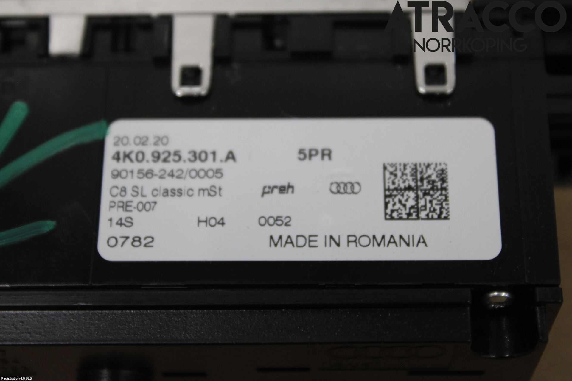 Audi A6 F2/C8 19- Bryter Multifunksjon