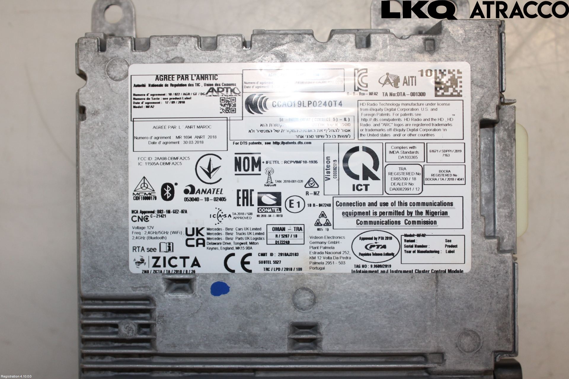 Mercedes-Benz MB SPRINTER (W907/W910) 19- Stereo Radio Med Cd