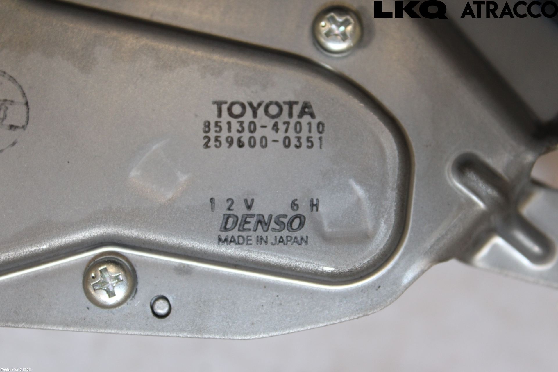 Toyota PRIUS NWH20 04-08 Viskermotor Bakluke