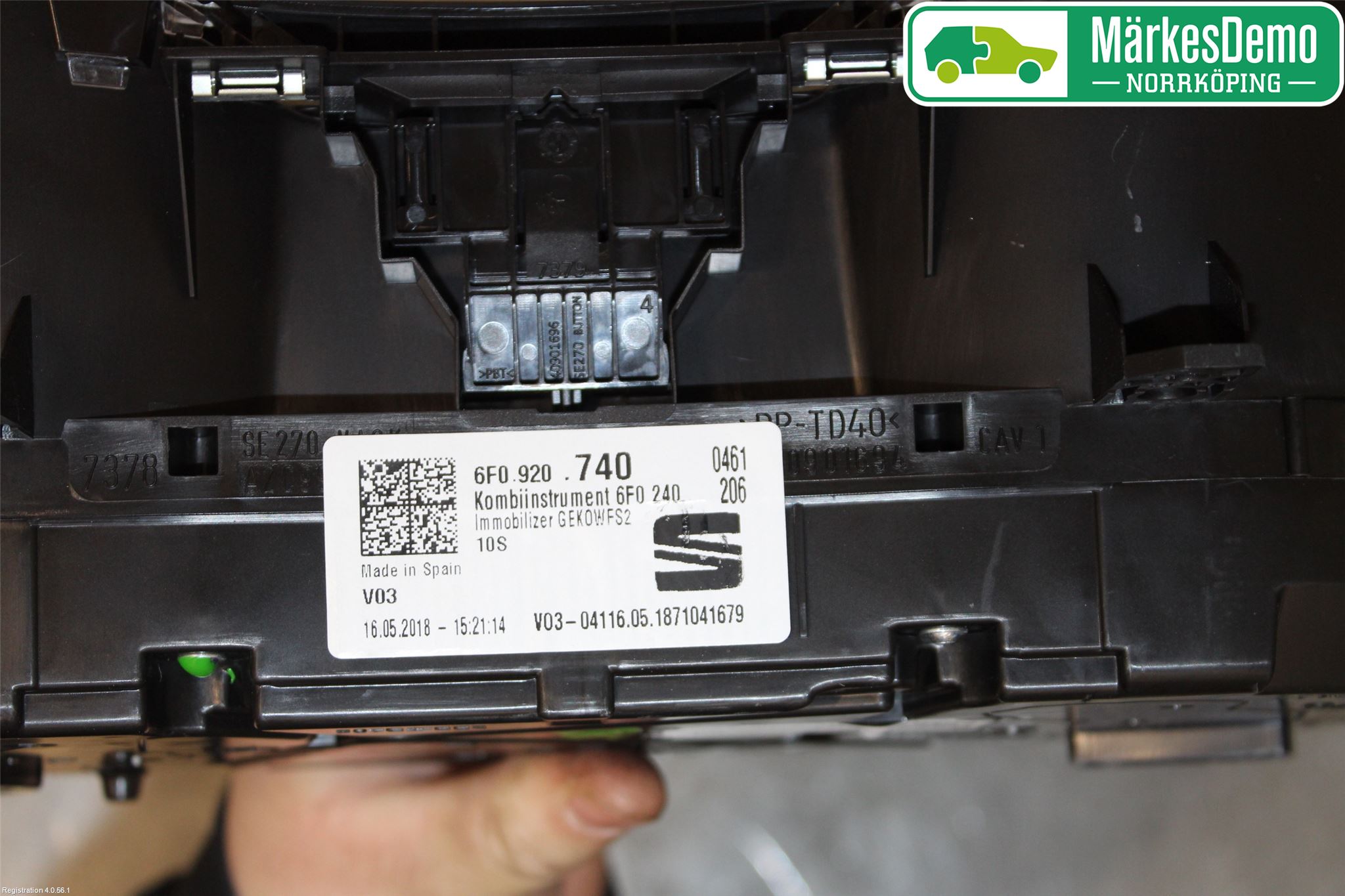 Seat IBIZA V 17-20 Instr Kombinert