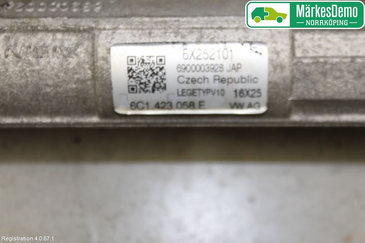 Volkswagen VW POLO 10-17 Snekke - Tannstang