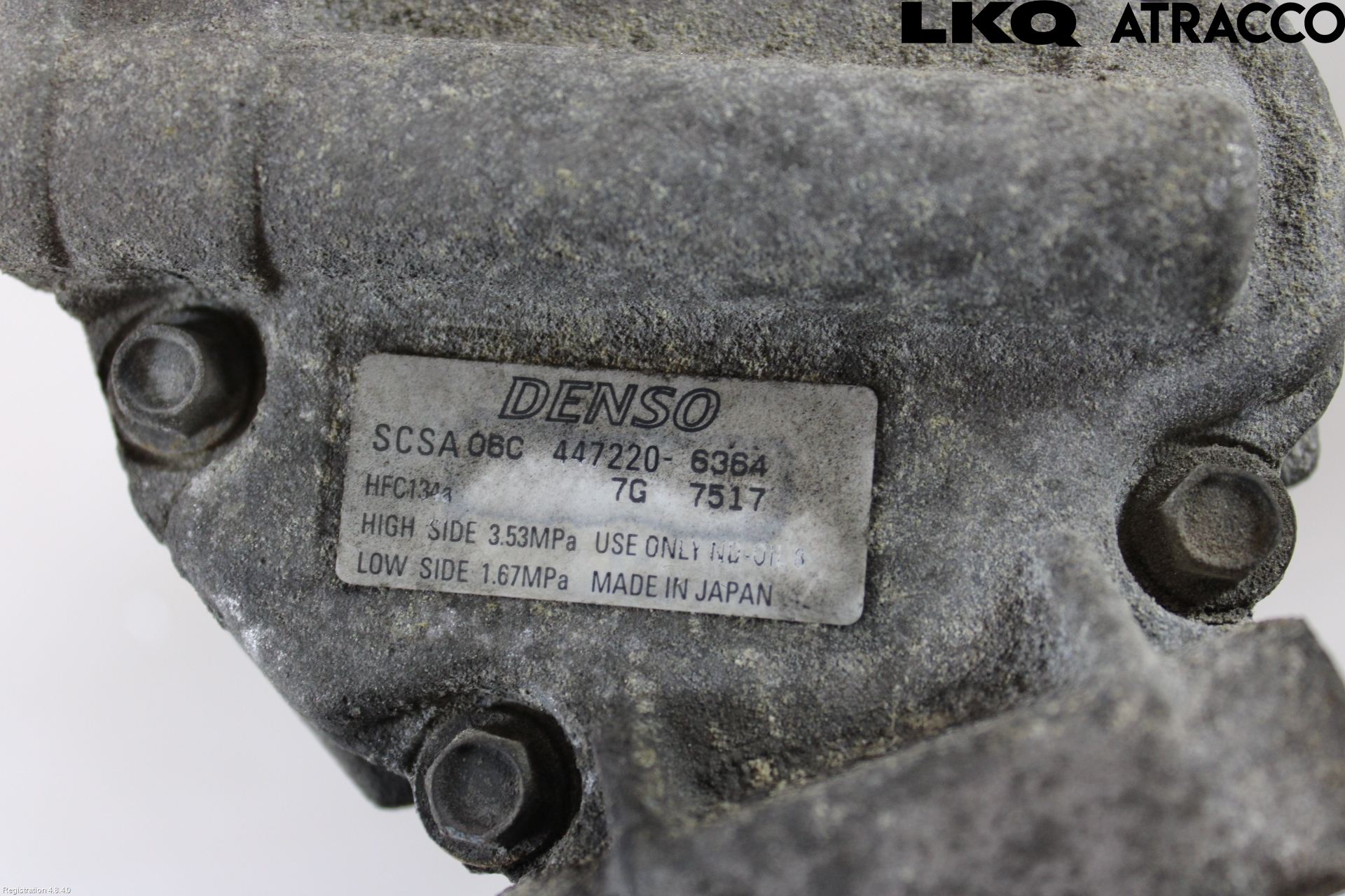 Toyota COROLLA 02-07 Varme Ac Kompressor